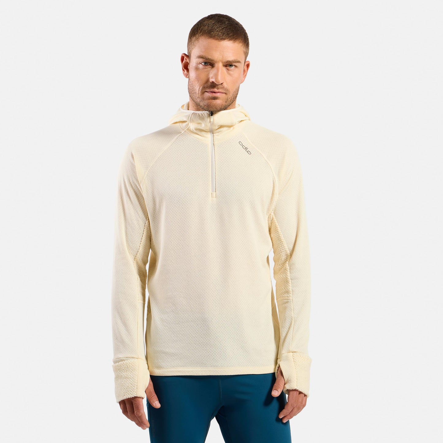 Odlo X-Alp Midlayer  Löpartröja Herrar - creme