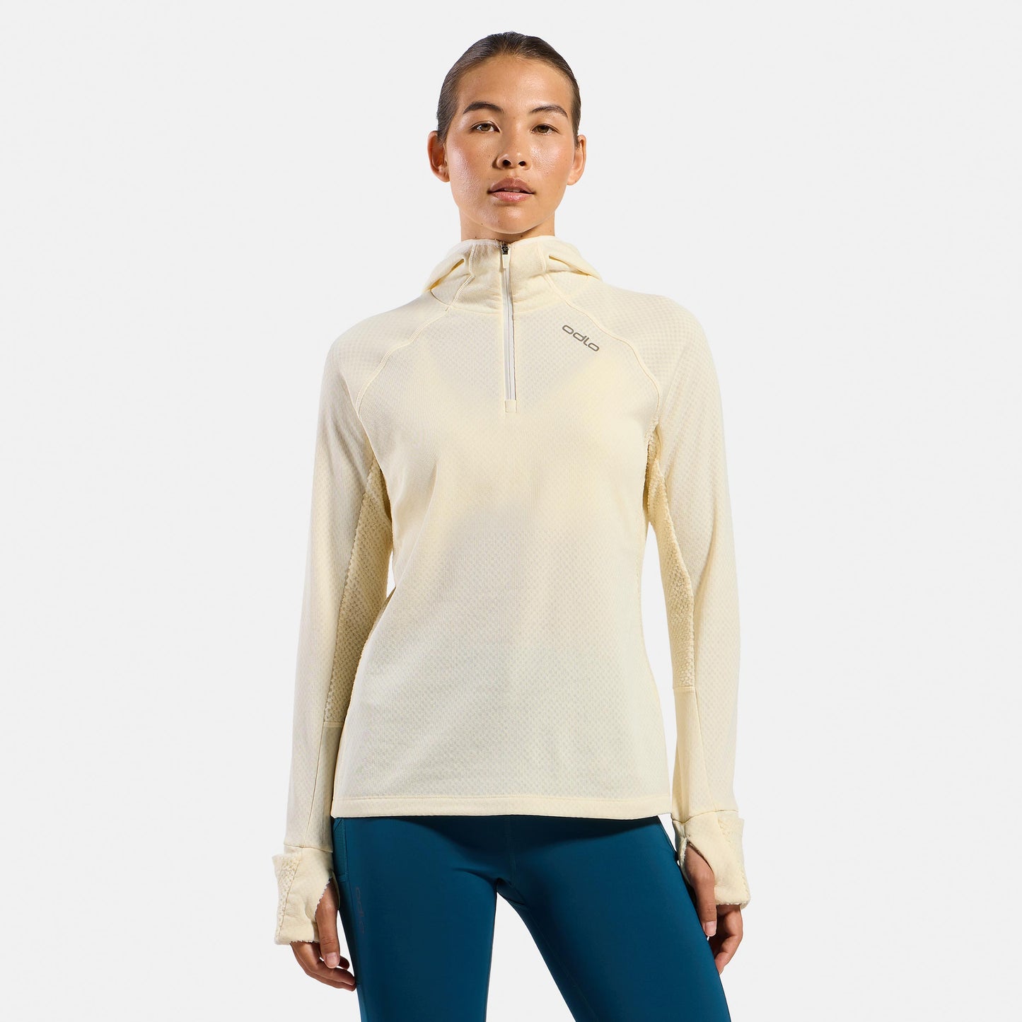 Odlo X-Alp Midlayer  Löpartröja Damer - creme