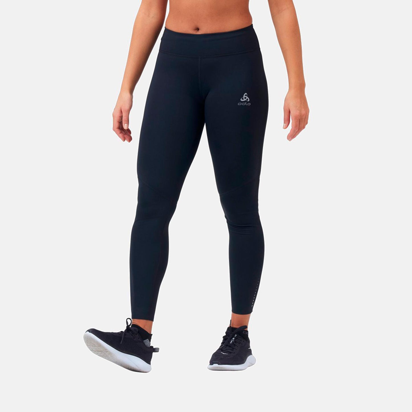 Odlo Zeroweight  Löpartights Damer - svart, svart