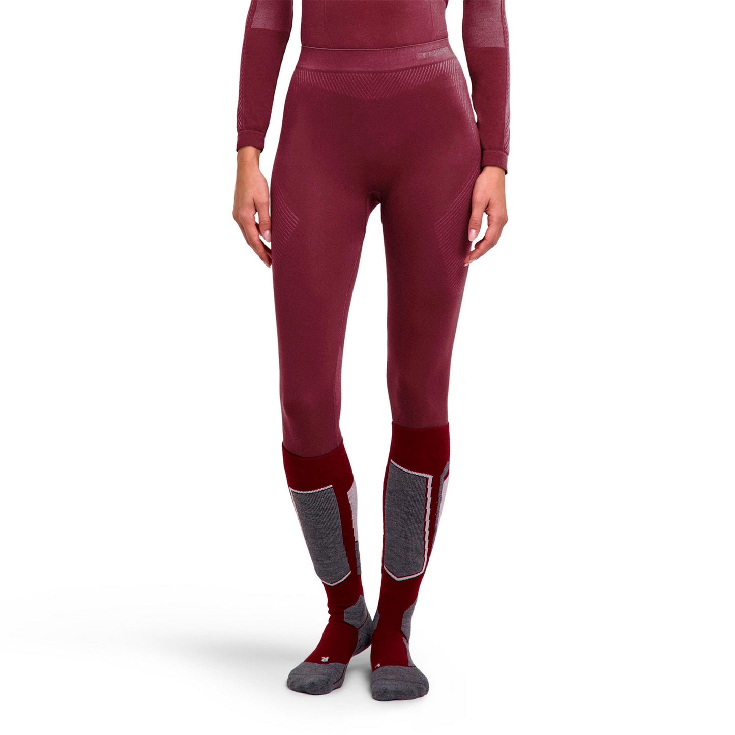 Falke Warm Long  Tights Damer - mauve
