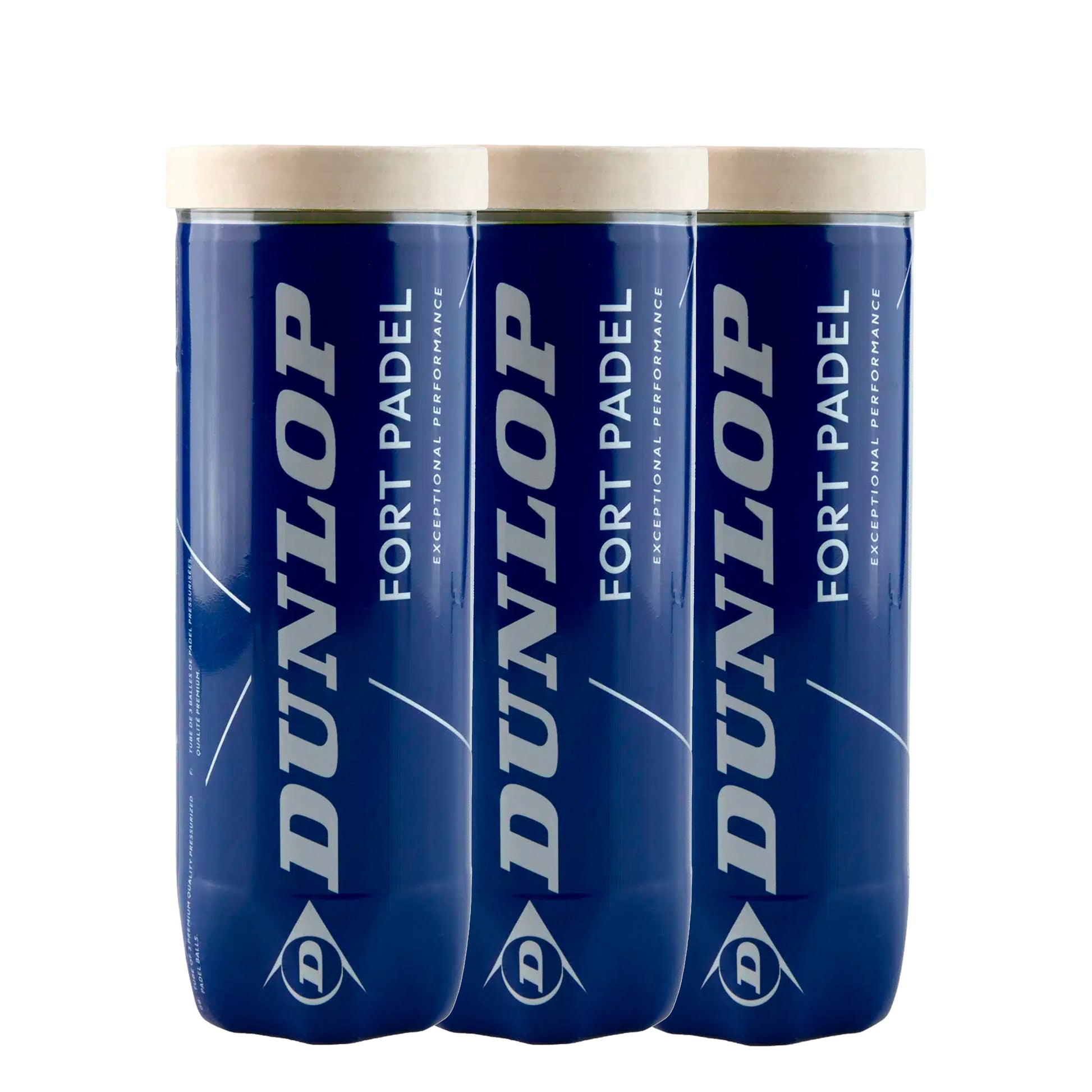 Dunlop 3x 3-pack rör Fort Padel