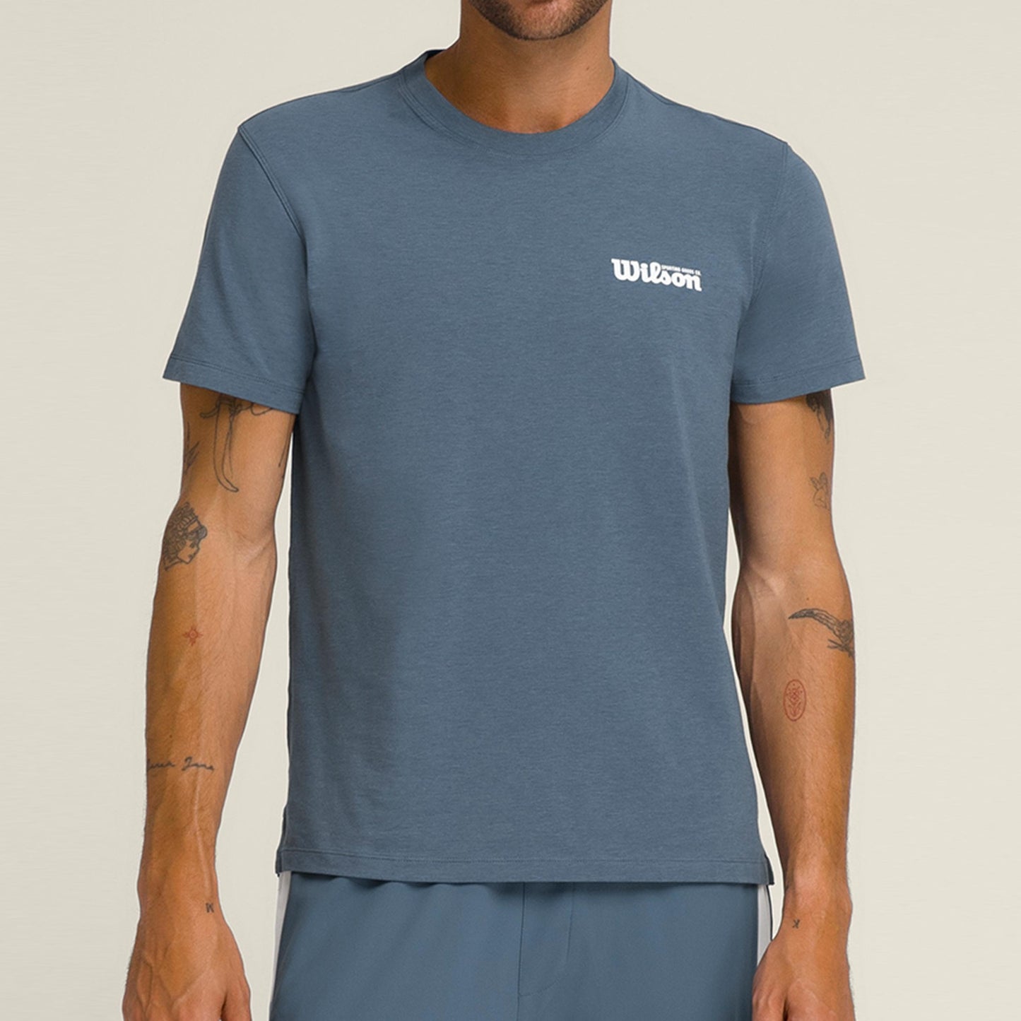 Wilson M Easy Street Tee T-shirt -blå