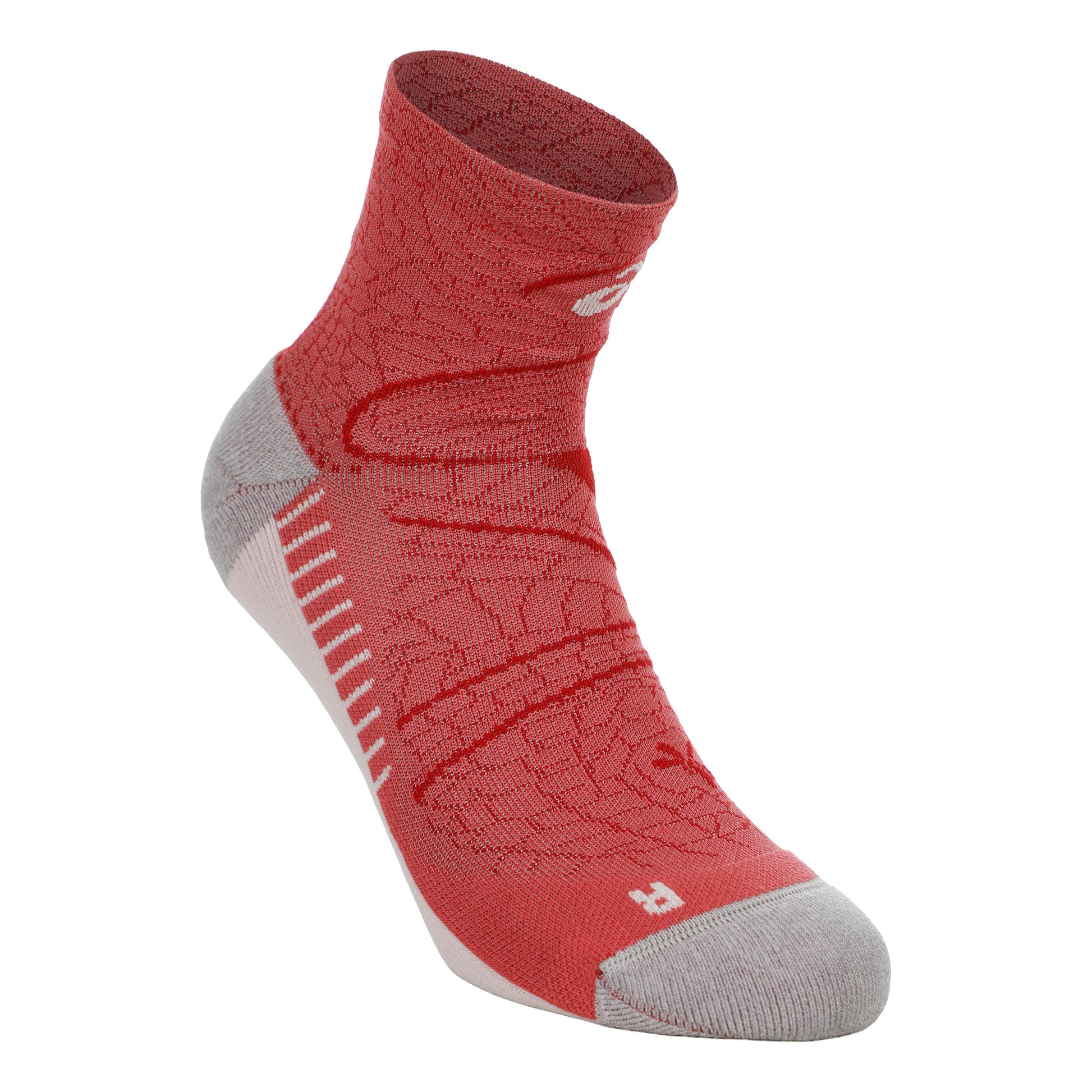 ASICS Performance Run Quarter Löparsockor Unisex - pink