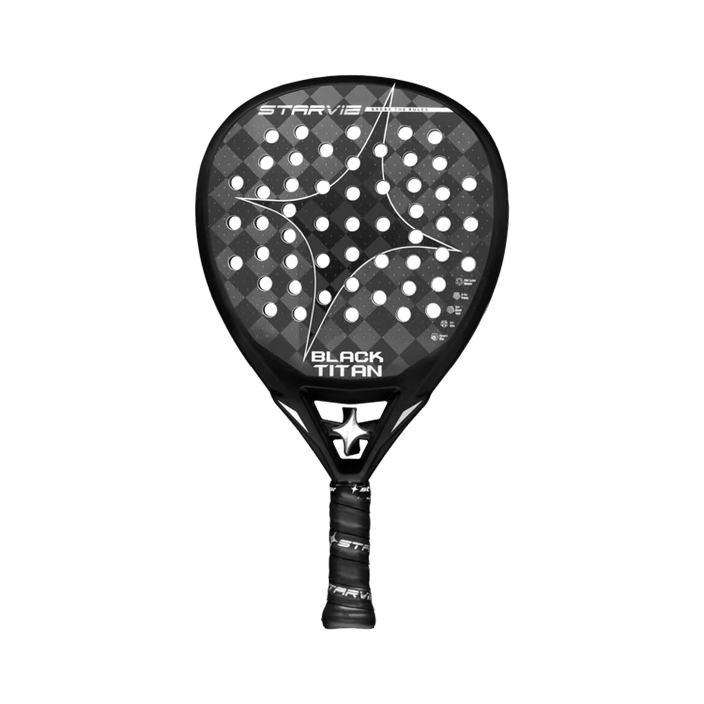 Starvie BLACK TITAN    Padelracket Testracketar