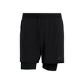D4T 2in1 Shorts Herrar-svart