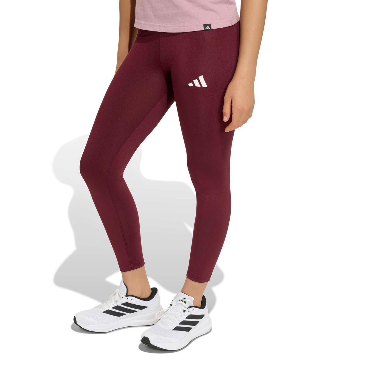 adidas Essentials Training Tights Barn - rött vin