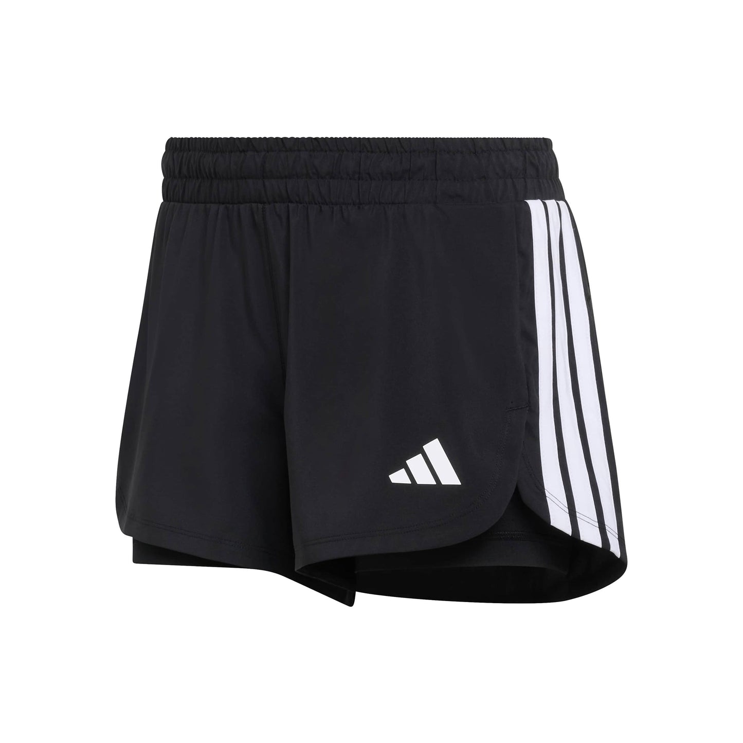 adidas Pacer 2In1 Shorts Damer - svart, vit