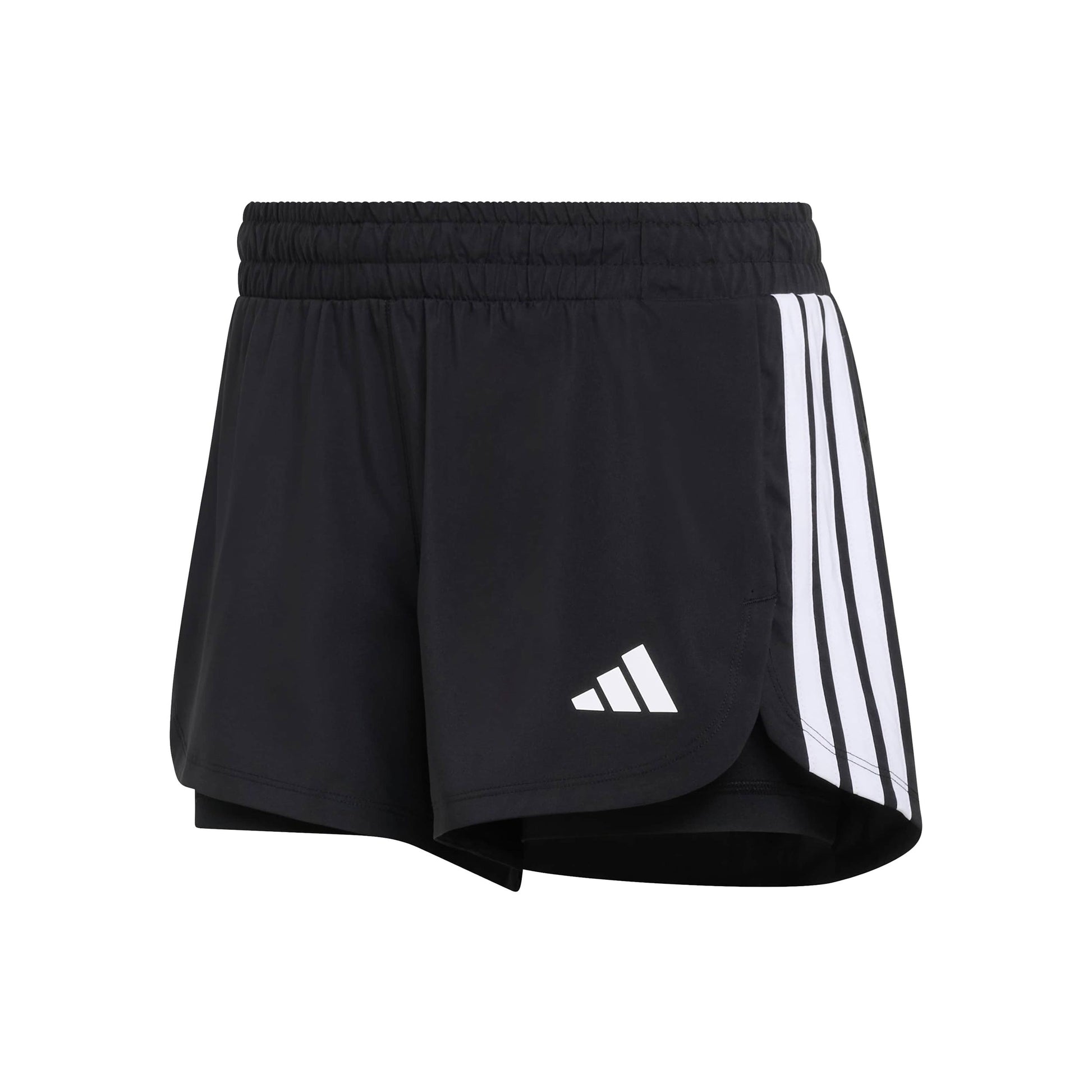 adidas Pacer 2In1 Shorts Damer - svart, vit