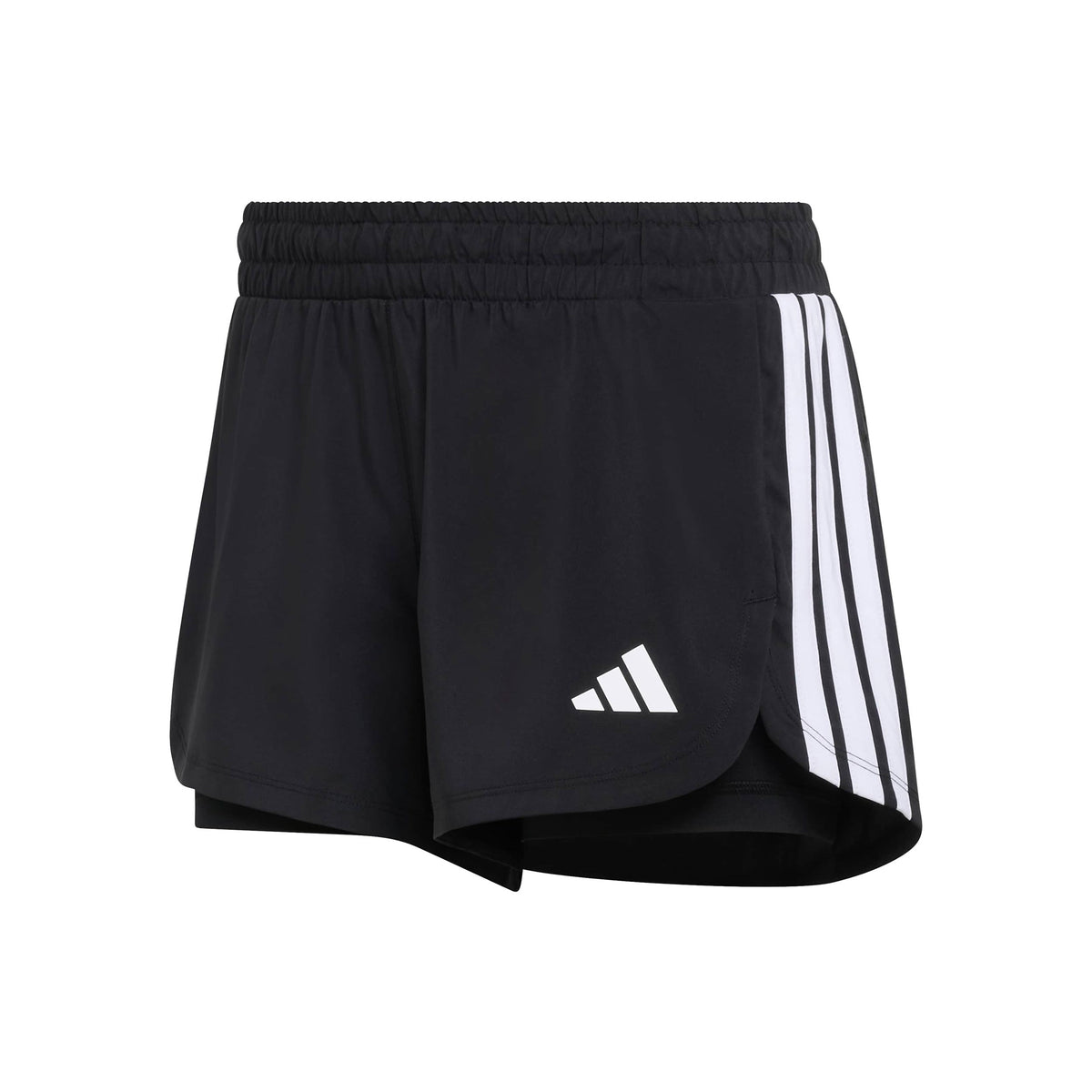 adidas Pacer 2In1 Shorts Damer - svart, vit