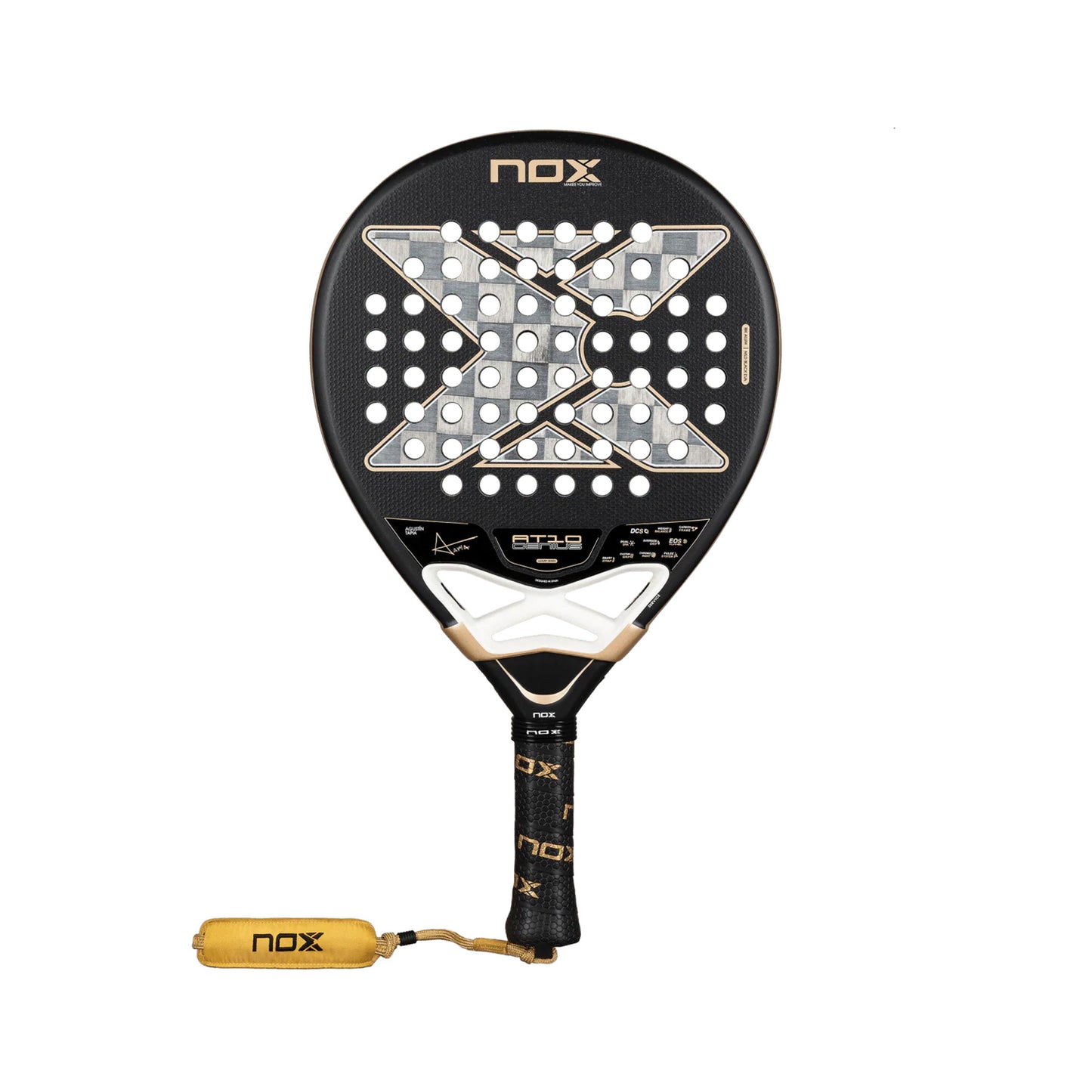NOX AT10 Genius 18K Padelracket Testracketar