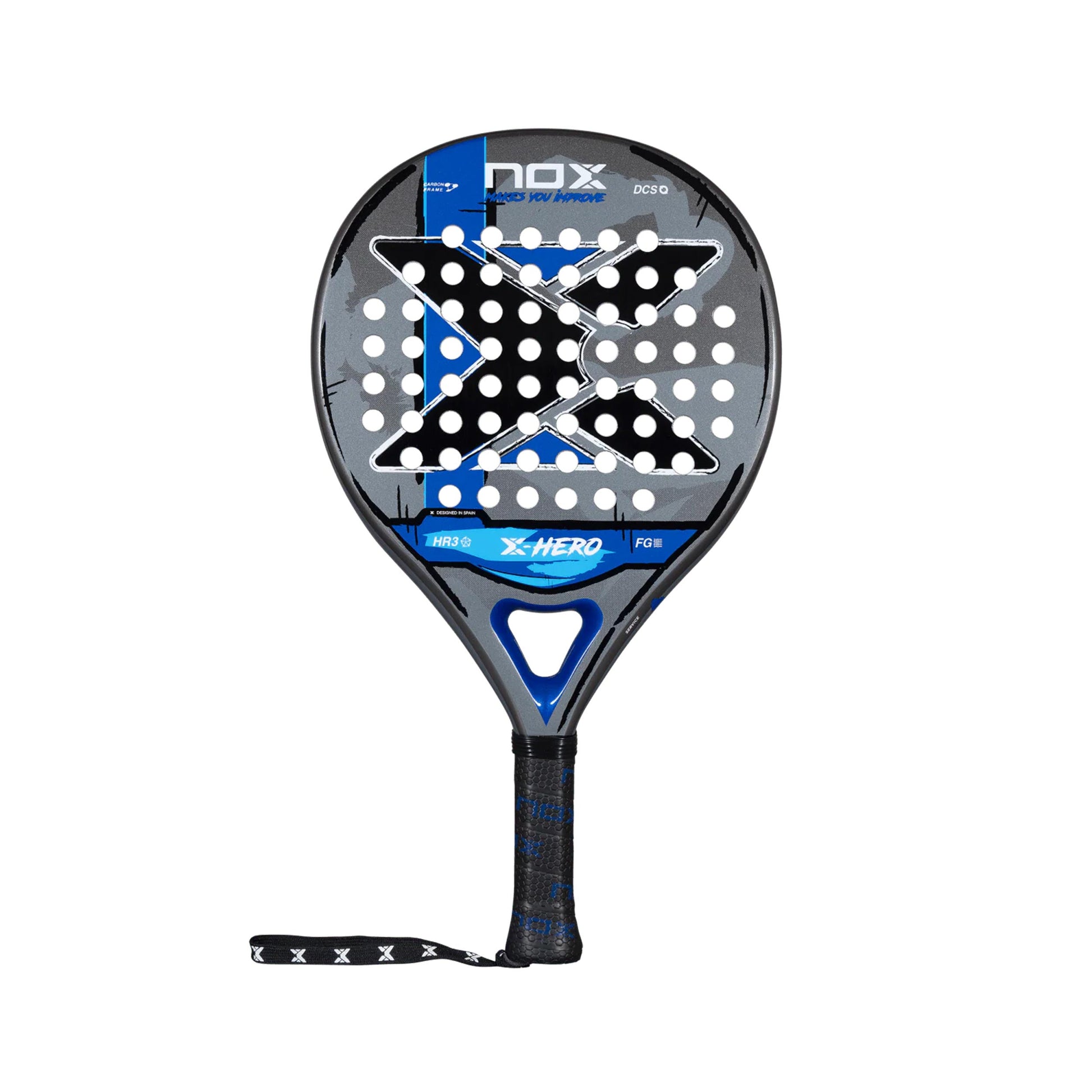 NOX X-HERO BLUE Padelracket