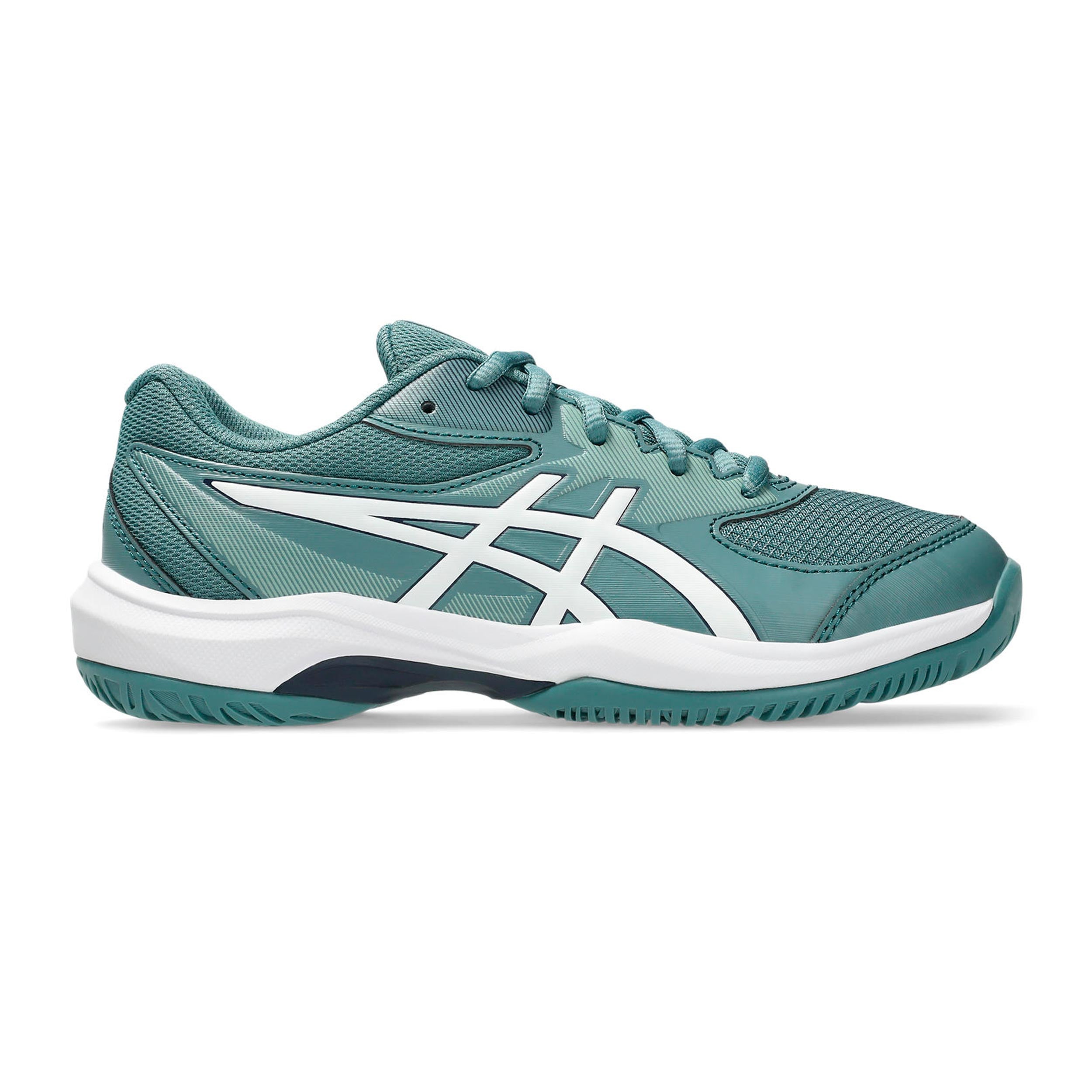 ASICS Gel-Game 10 GS Allroundsko Barn - petrol, vit