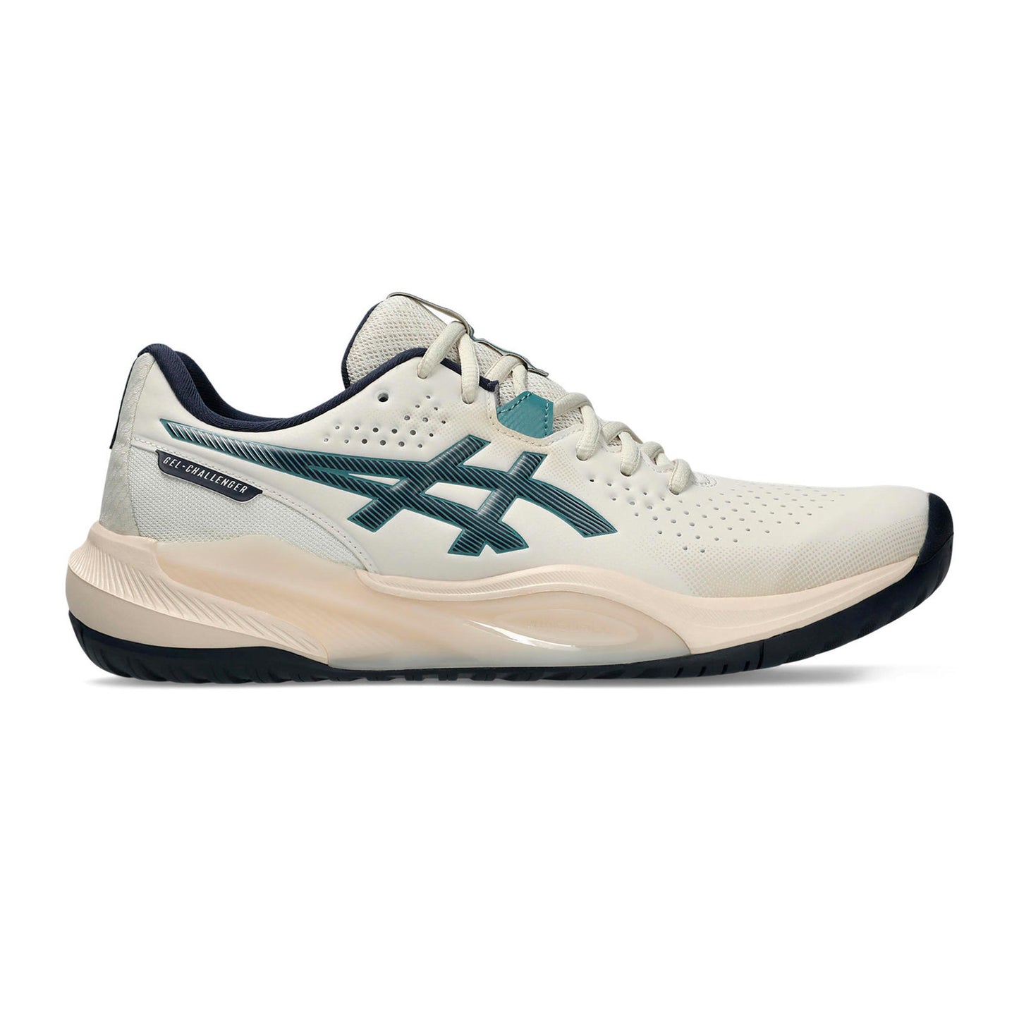 ASICS Gel-Challenger 15 Allroundsko Herrar - beige, mörkblå