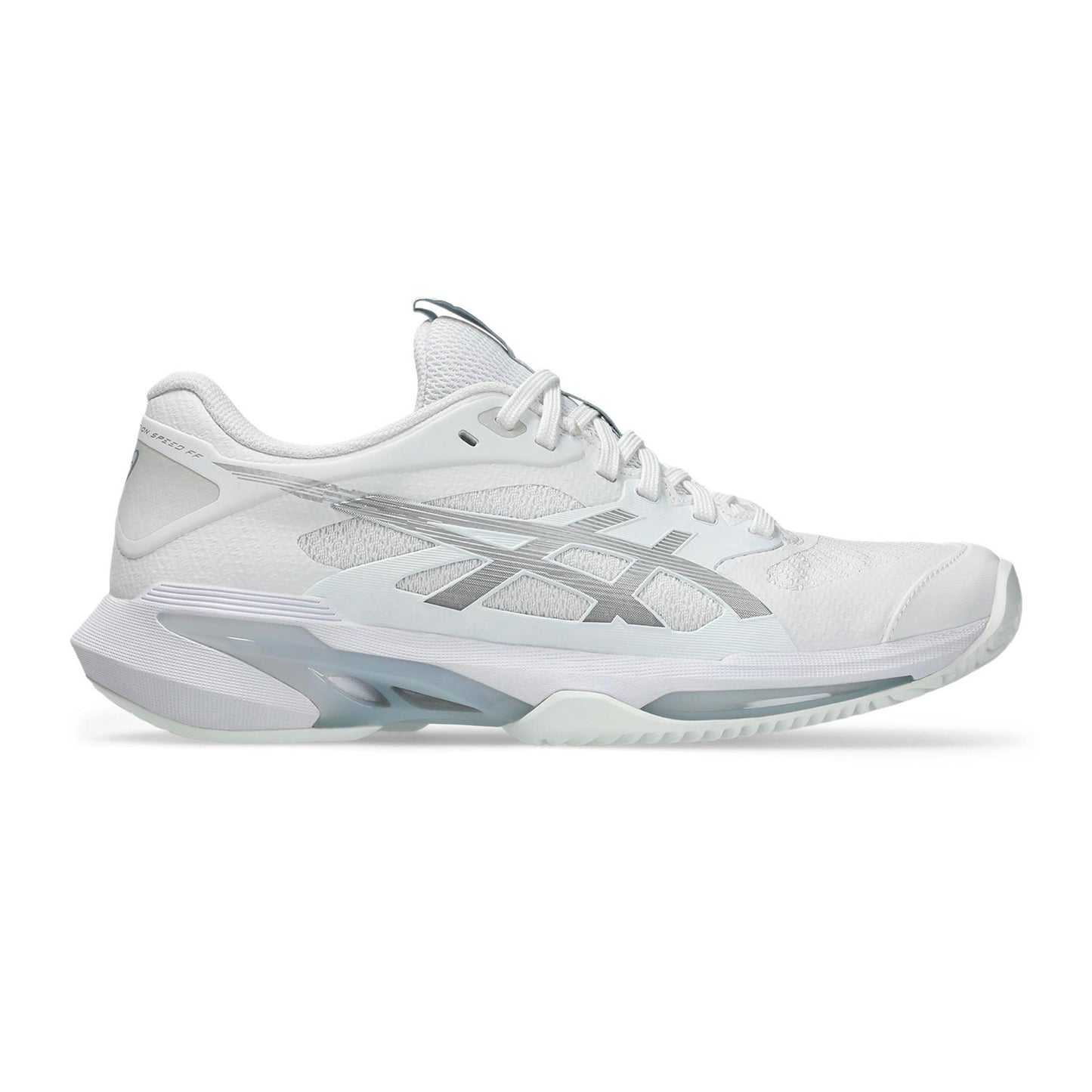 ASICS Solution Speed FF 4 Sko för grus Damer - vit, silver