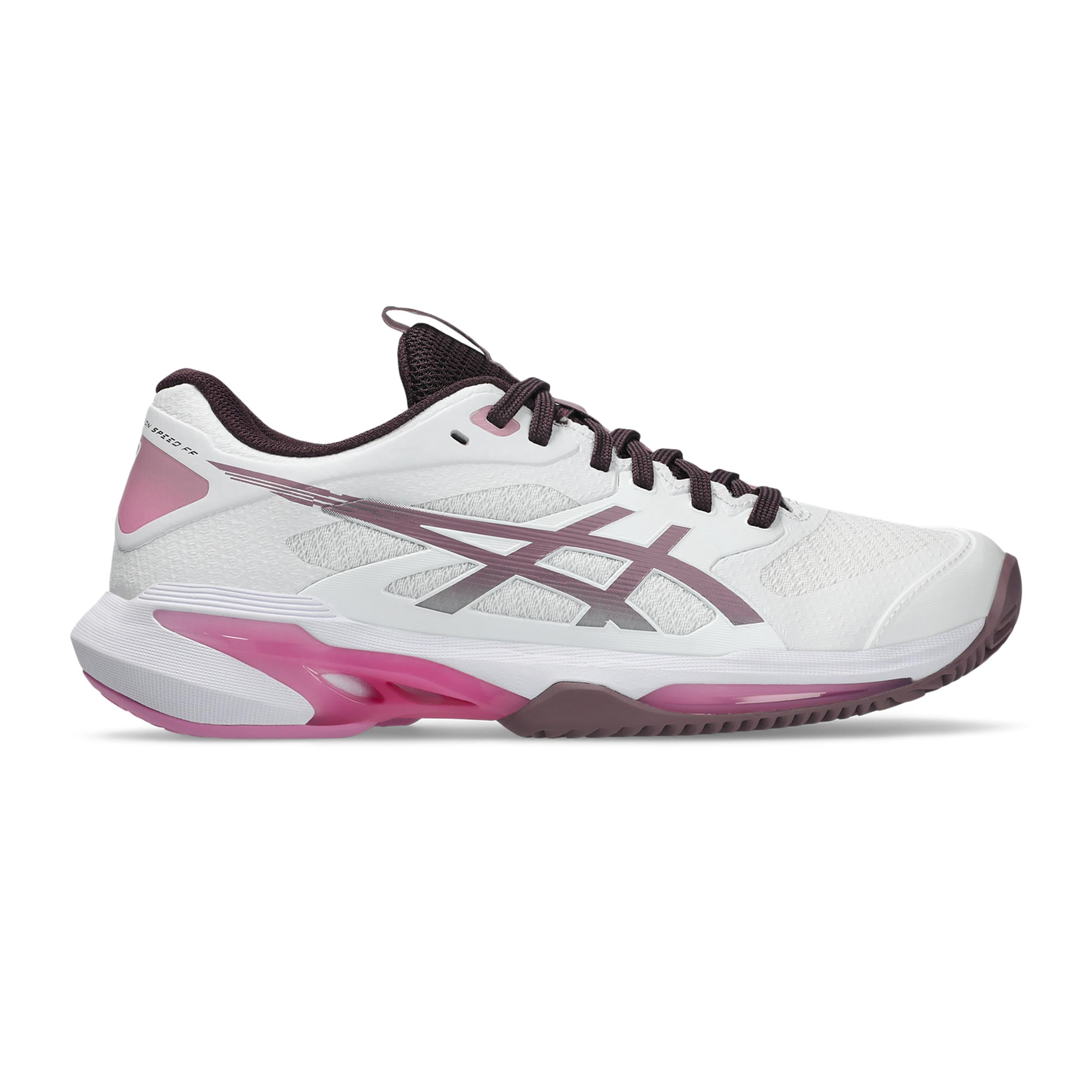 ASICS Solution Speed FF 4 Sko för grus Damer - vit, pastellrosa