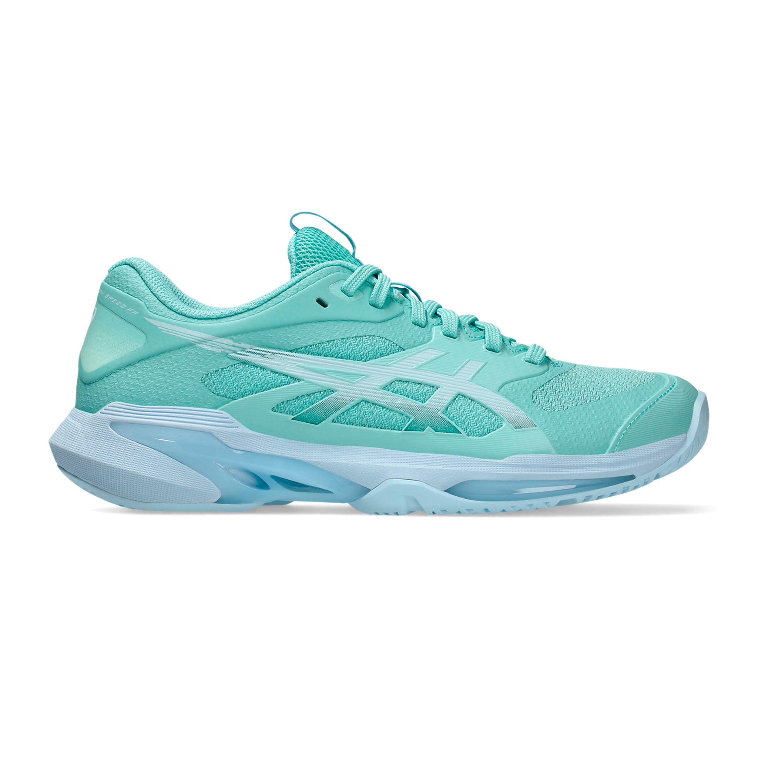 ASICS Solution Speed FF 4 Allroundsko Damer - mint, ljusblå