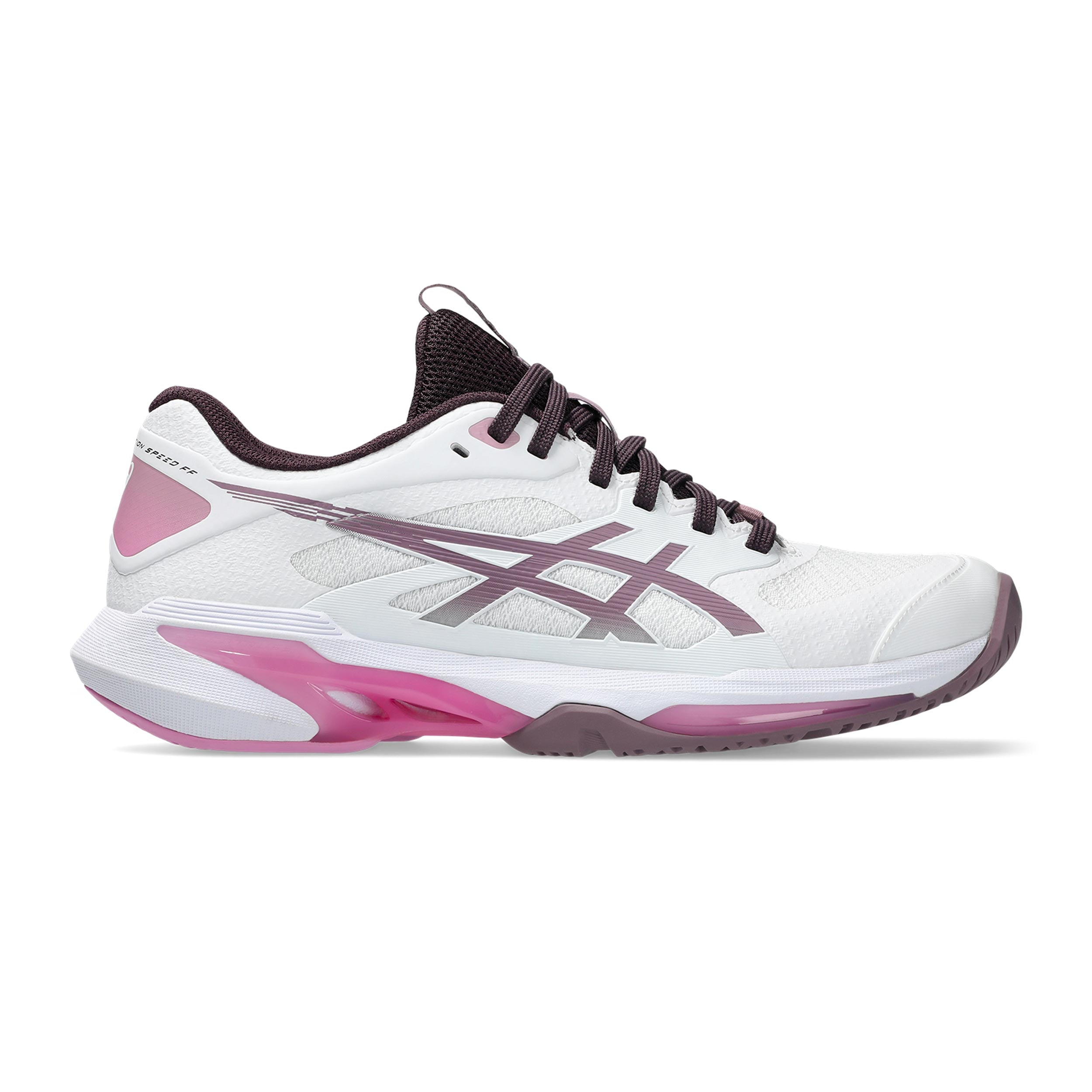ASICS Solution Speed FF 4 Allroundsko Damer - vit, pastellrosa