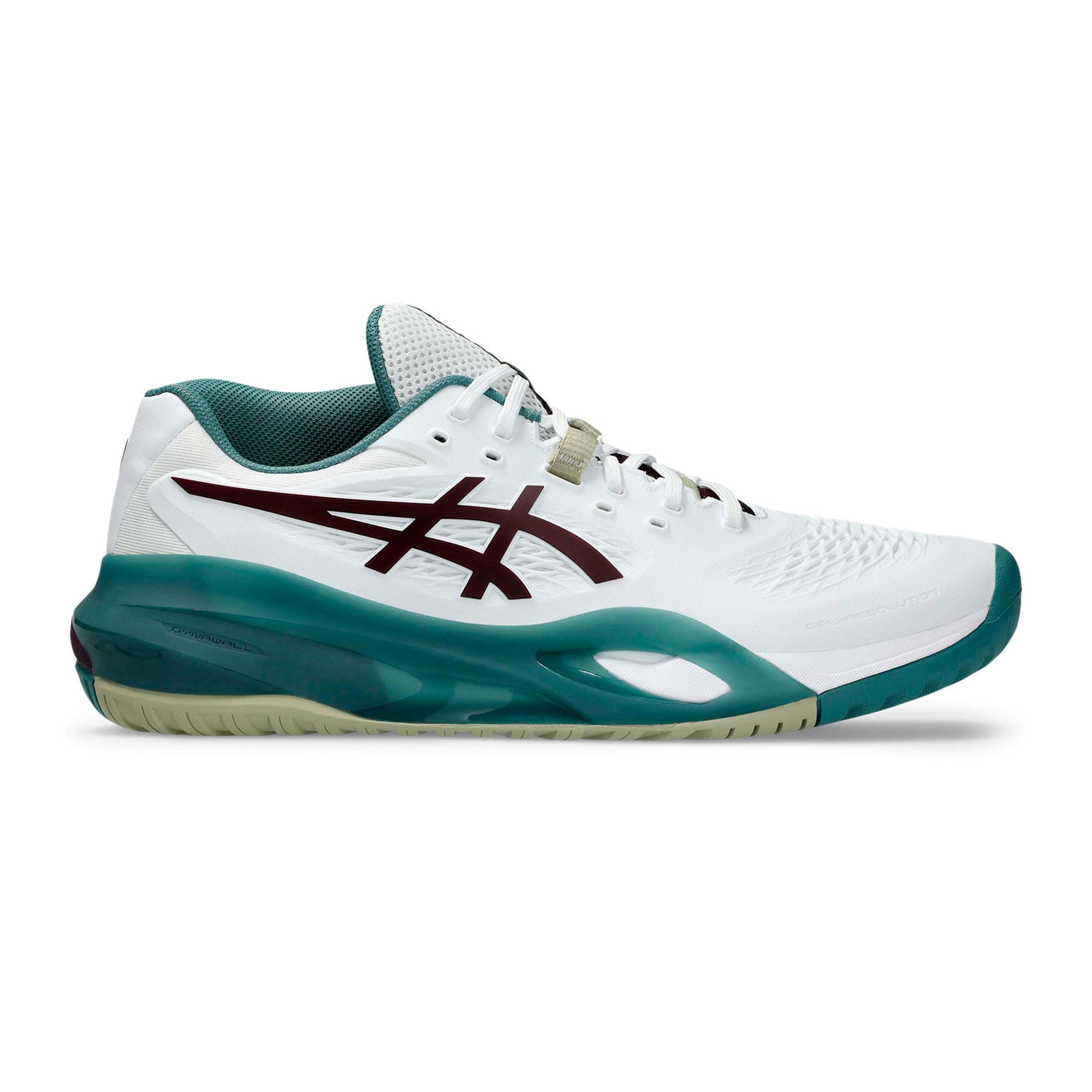 ASICS Gel-Resolution X Allroundsko Herrar - vit, petrol
