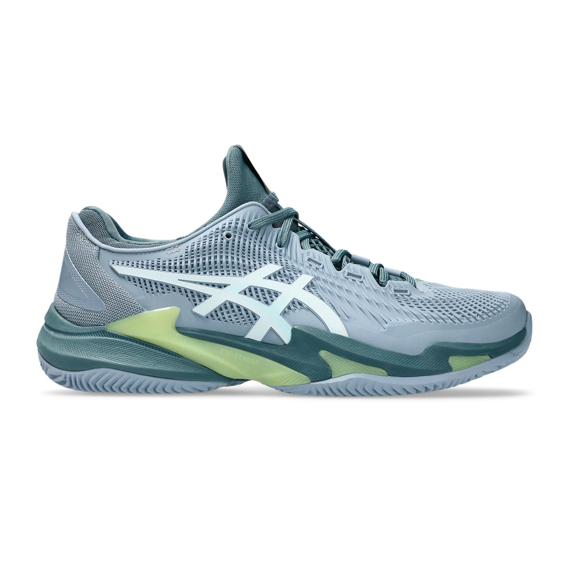 ASICS Court Ff 3 Sko för grus Herrar - blågrå, vit