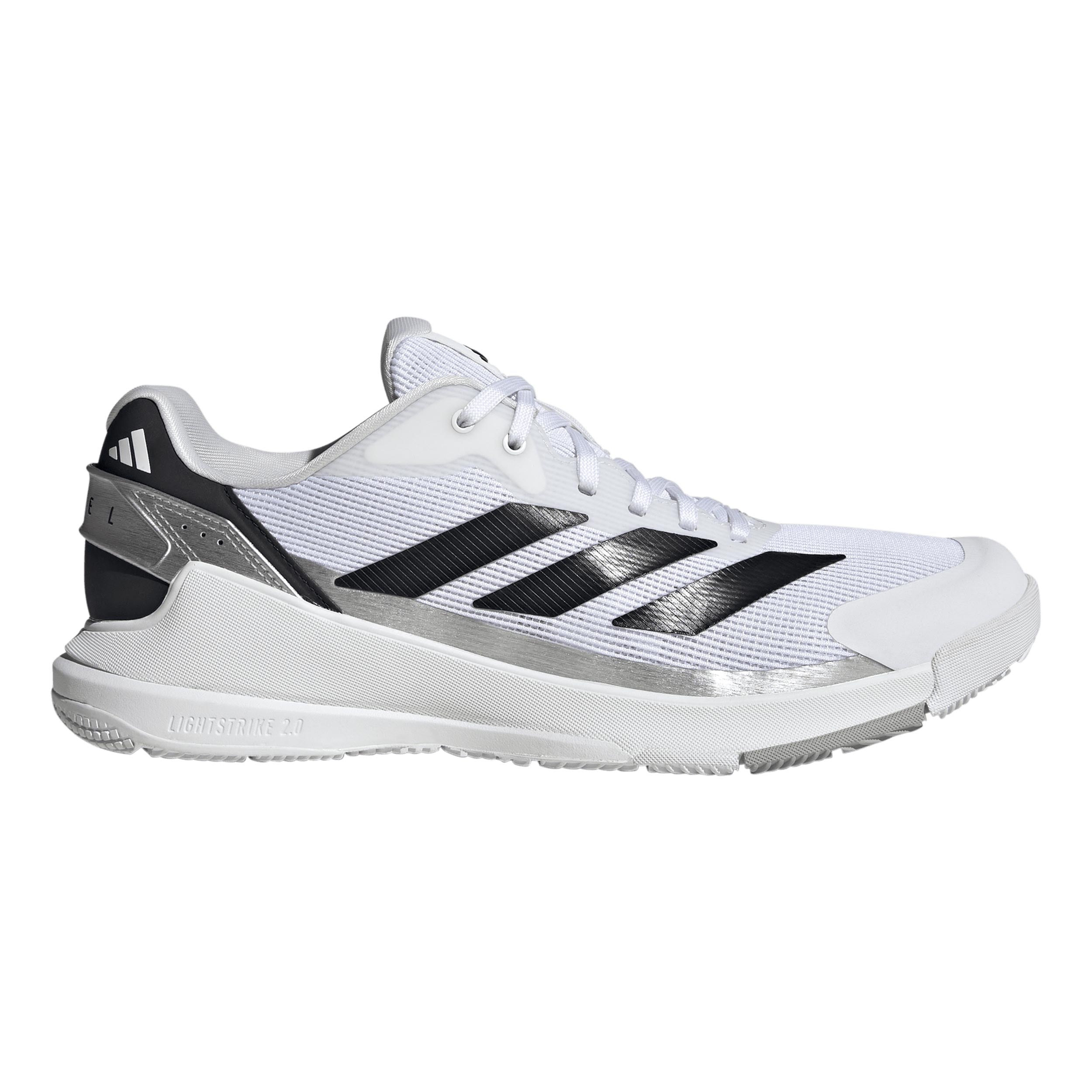 adidas Crazyquick LS Padelsko Herrar - vit, ljusgrå