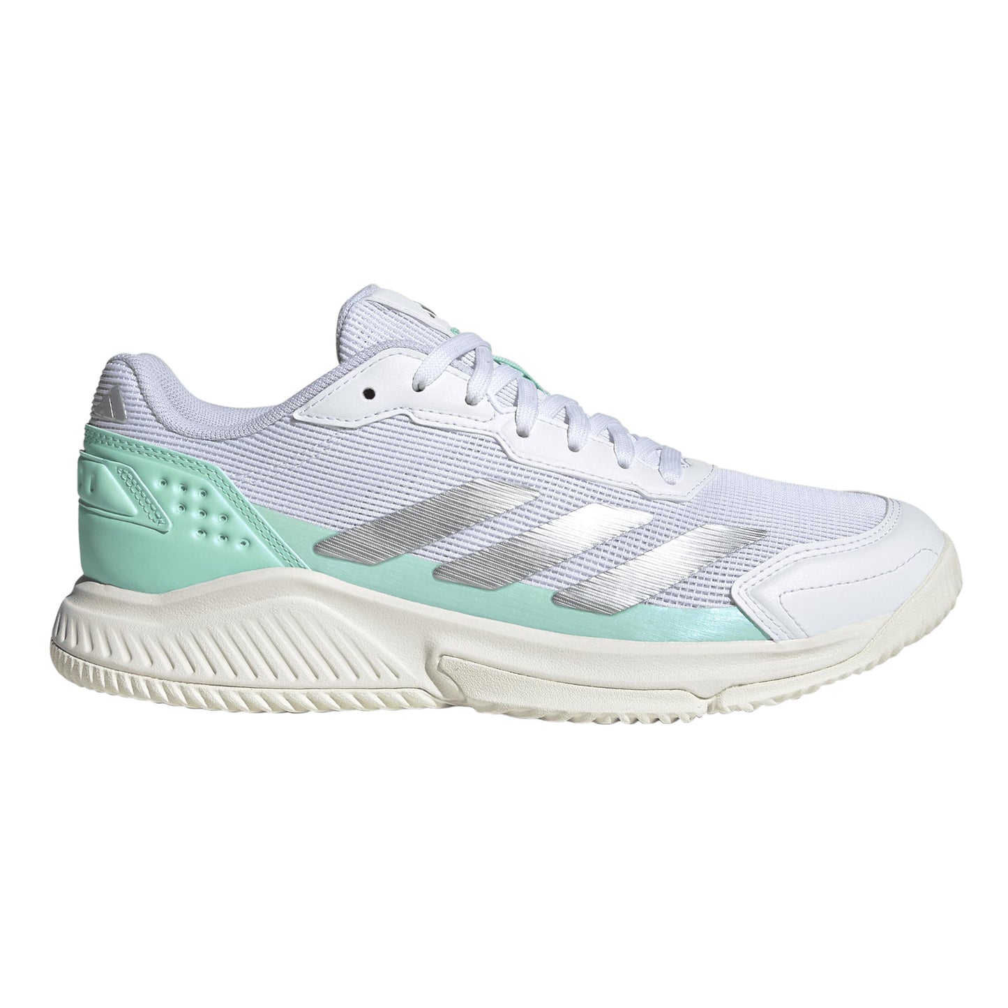 adidas Courtquick Padelsko Damer - vit, mint