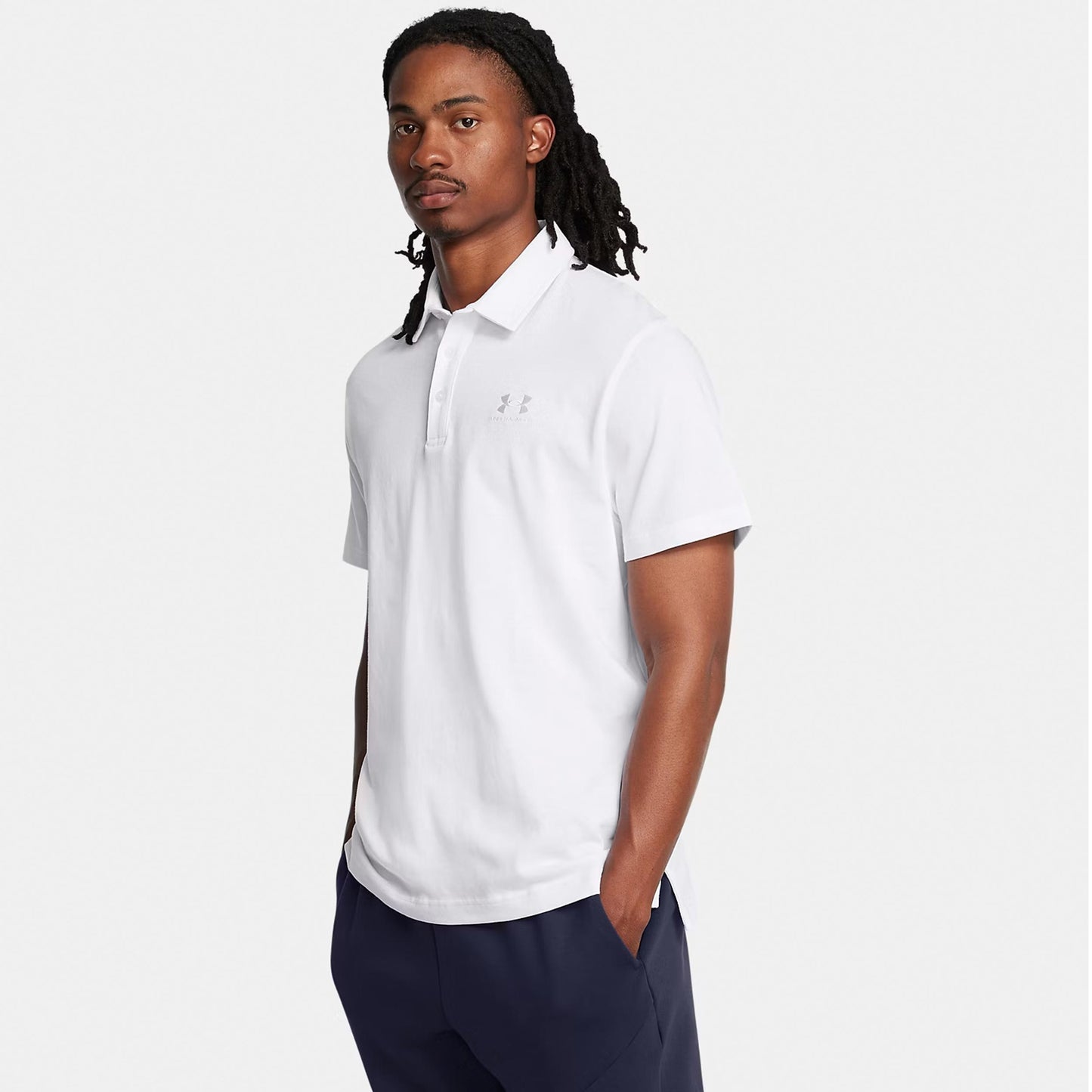 Under Armour Icon Polo Herrar - vit, vit