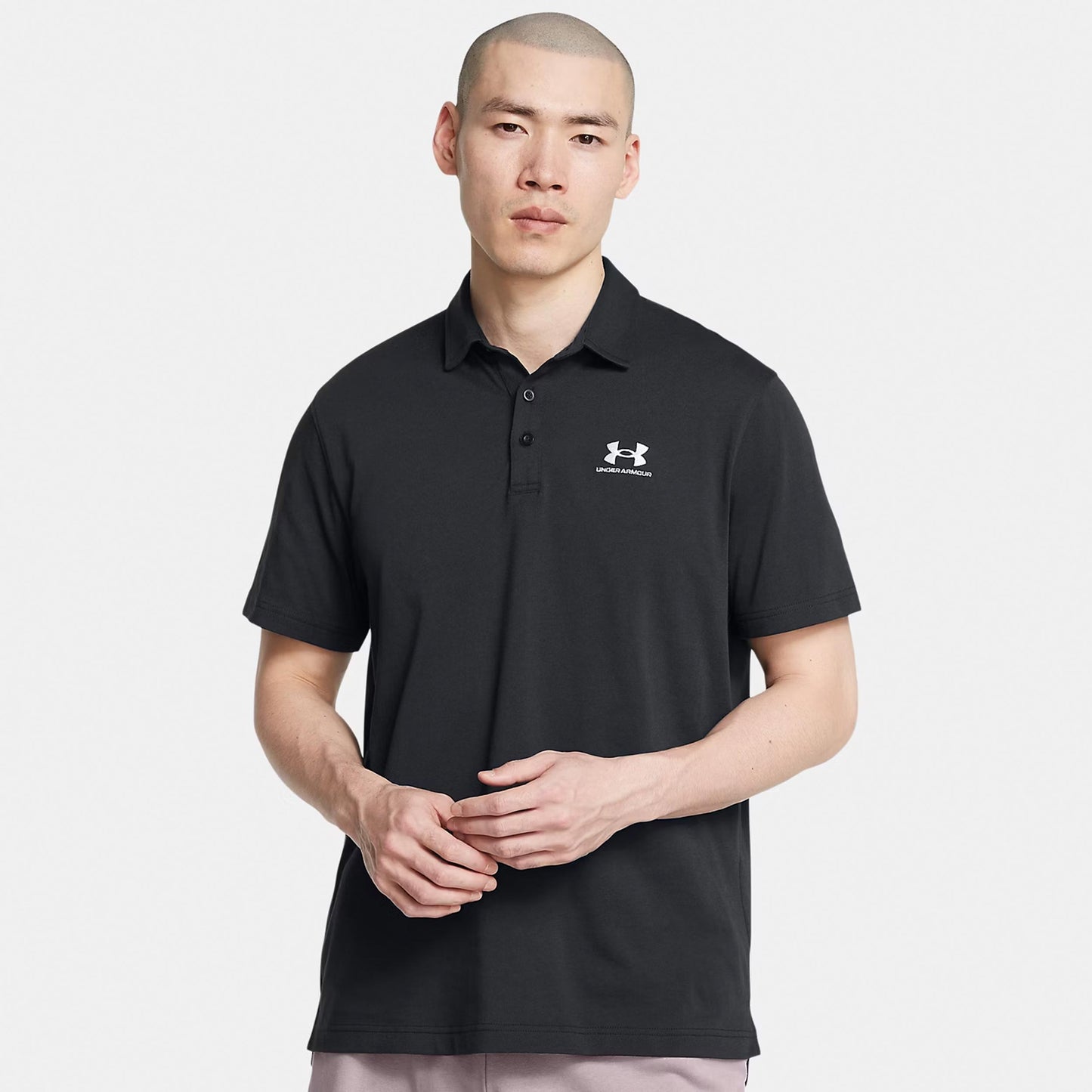 Under Armour Icon Polo Herrar - svart, vit