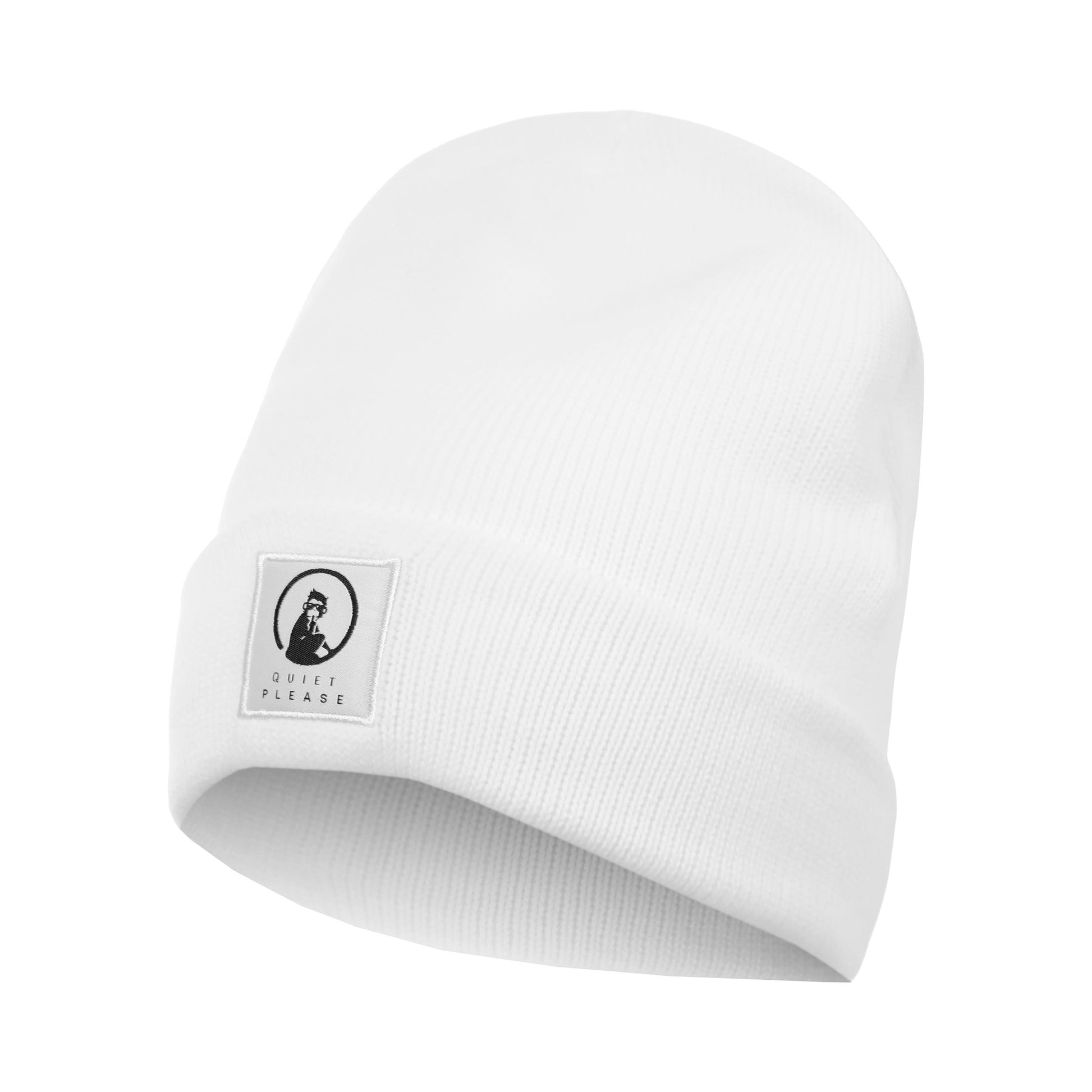 Quiet Please Get Warm Mössa Unisex-vit
