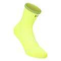 Velociti Lite Crew  Löparsockor Unisex-neongul, neongul