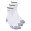Velociti Run Cush Crew 3pack Löparsockor Unisex - vit, vit