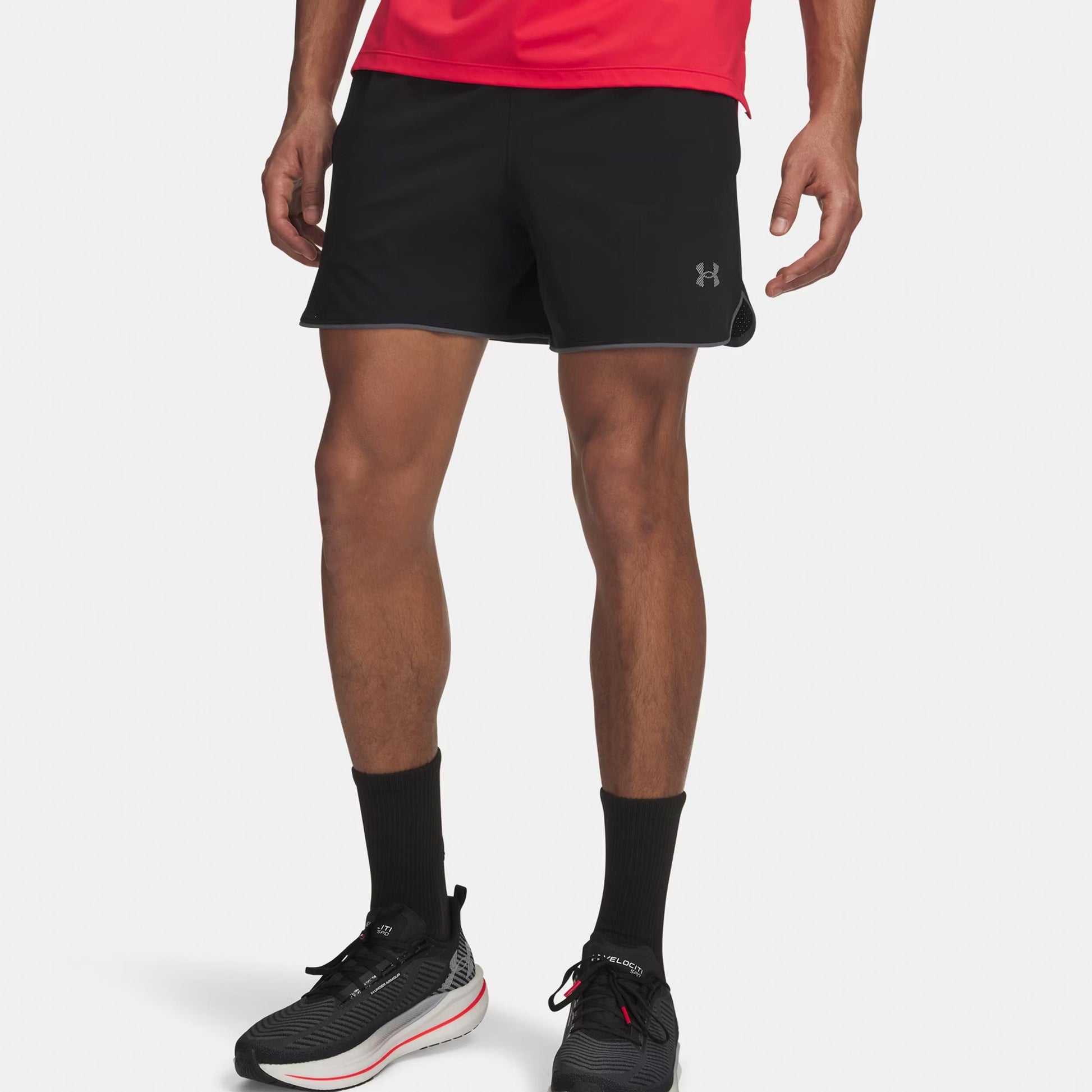 Under Armour Velociti Pro Vent 5in  Löparshorts Herrar - svart, silver