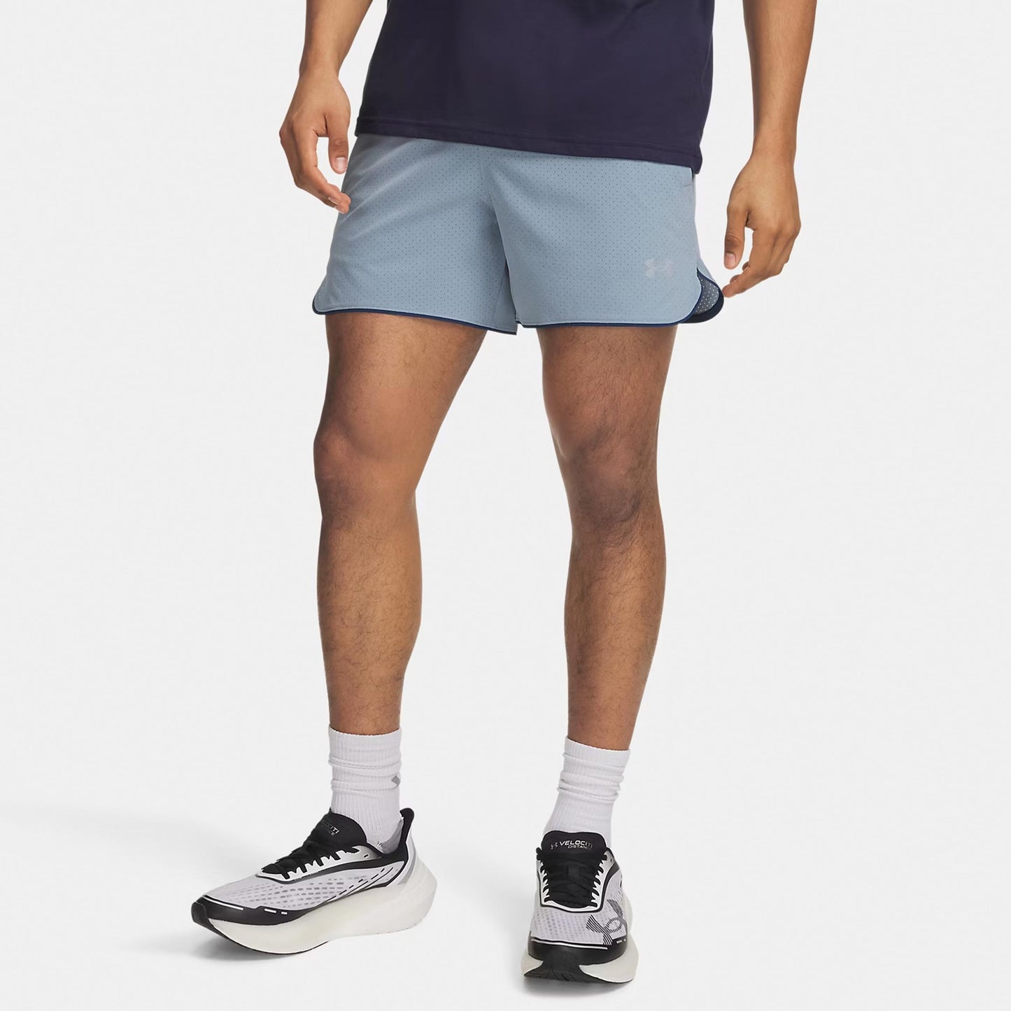 Under Armour Velociti Pro Vent 5in  Löparshorts Herrar - blågrå