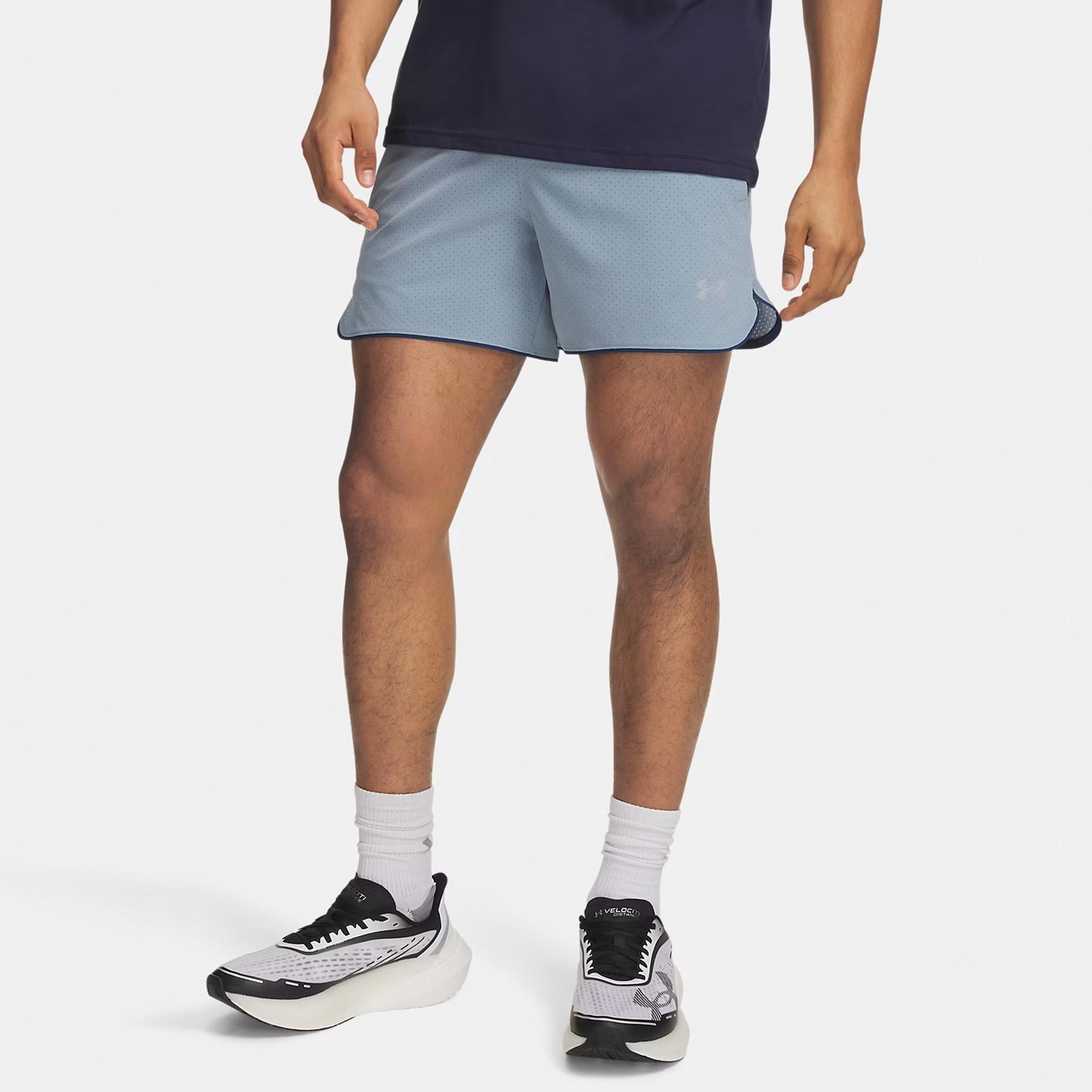 Under Armour Velociti Pro Vent 5in  Löparshorts Herrar - blågrå