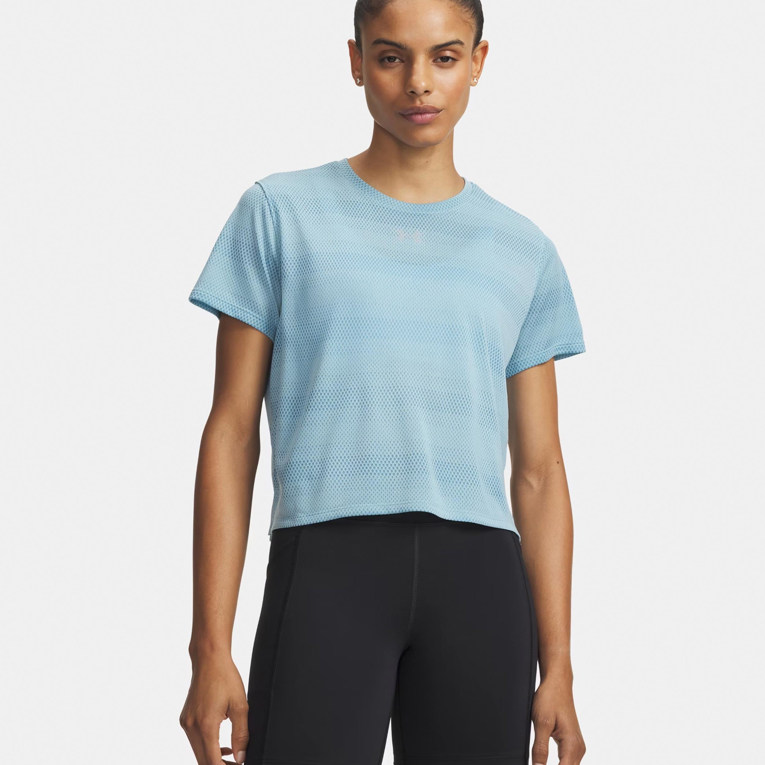 Under Armour Velociti  Löpartröja Damer - ljusblå, silver