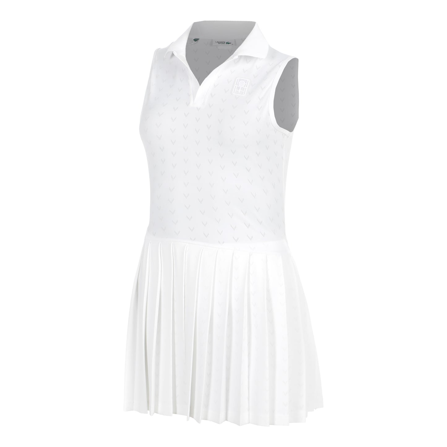 Lacoste Klänning Damer - vit