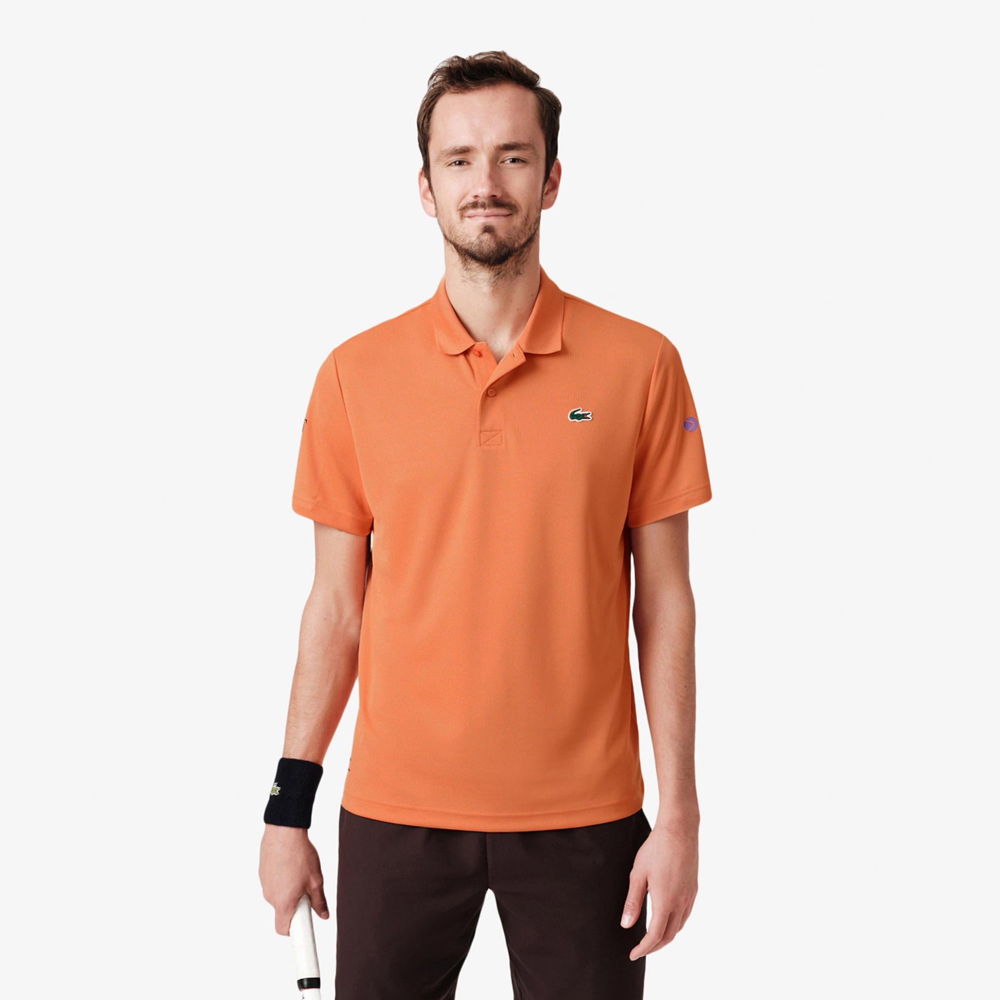 Lacoste Polo Herrar - orange