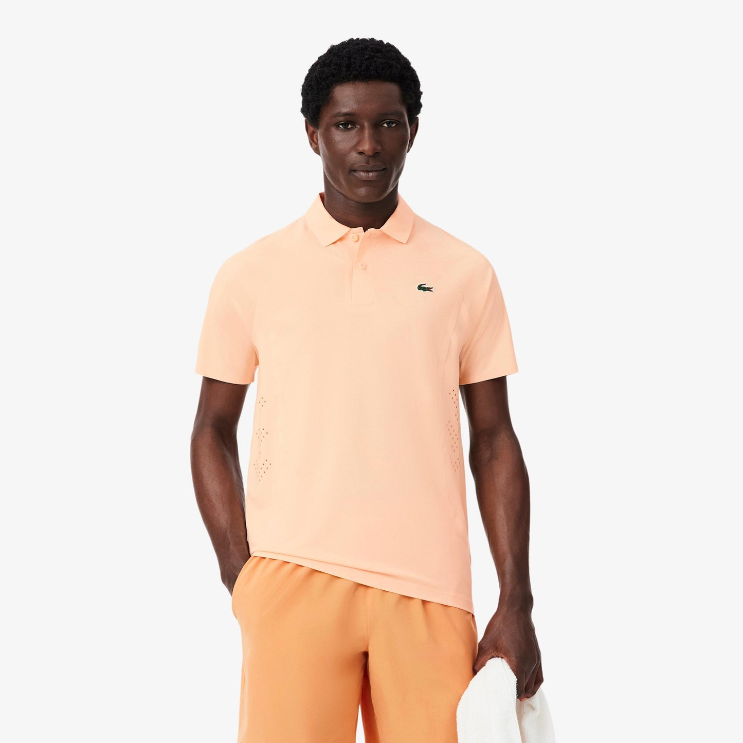Lacoste Polo Herrar - apricot