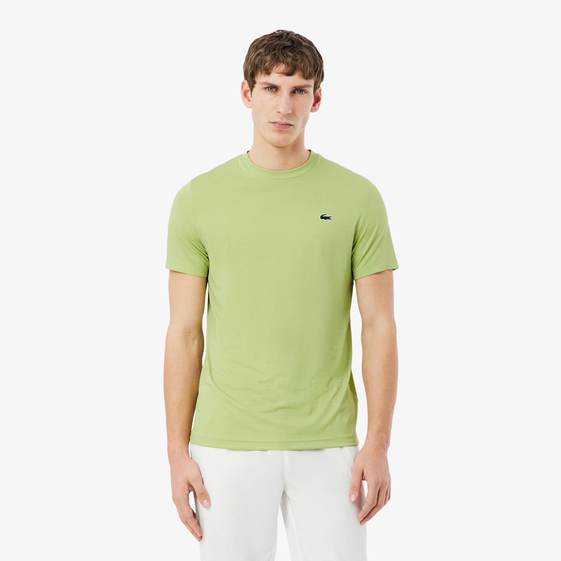Lacoste T-shirt Herrar - ljusgrön