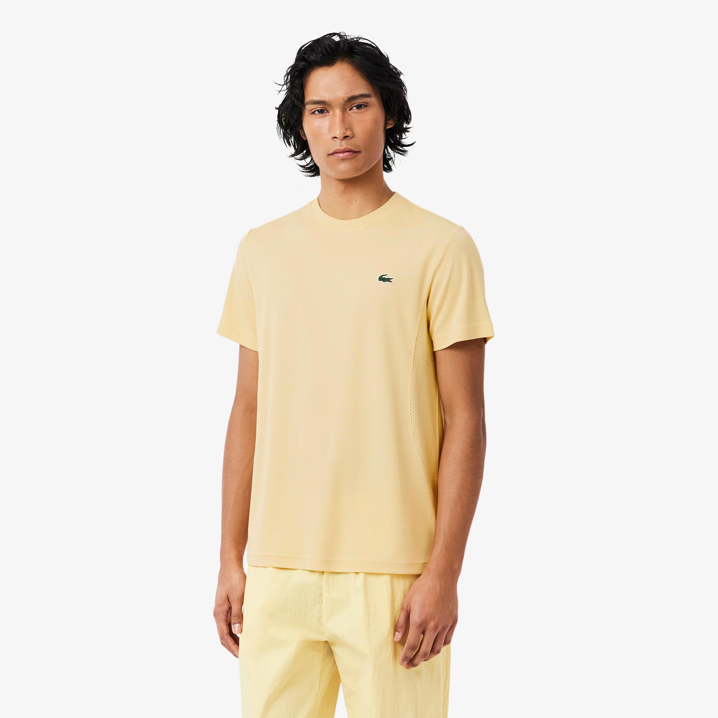 Lacoste T-shirt Herrar - beige