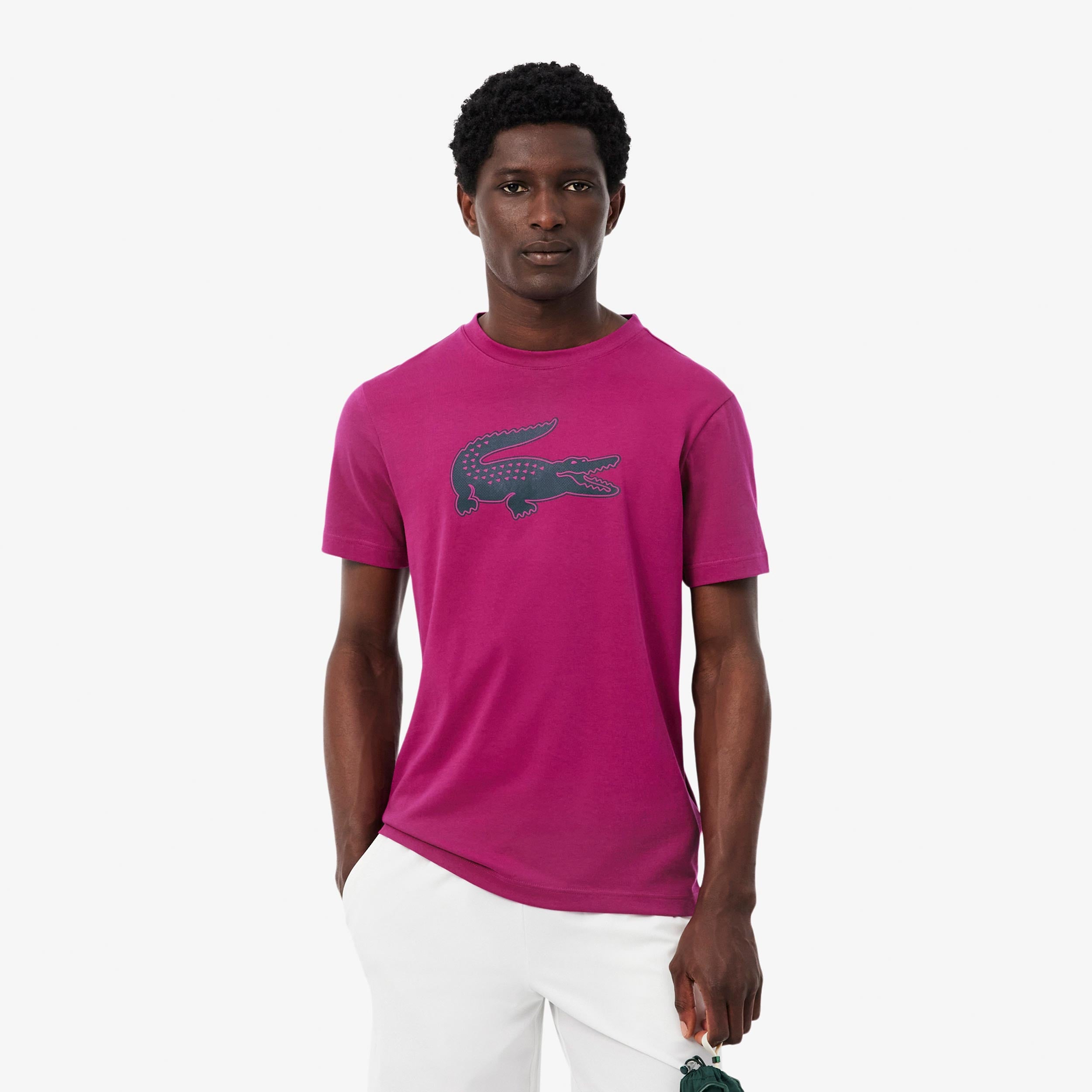 Lacoste T-shirt Herrar - bär, mörkblå