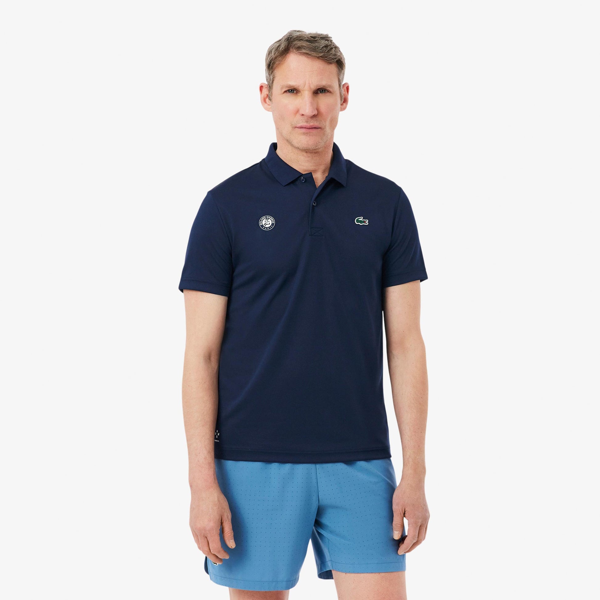 Lacoste Polo Herrar - mörkblå