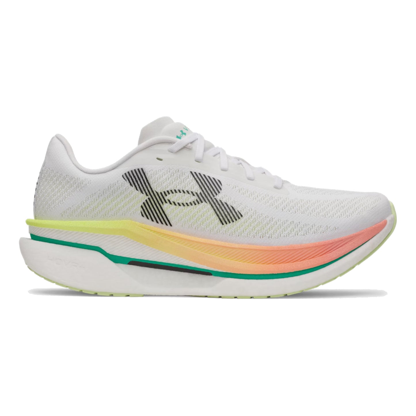 Under Armour Velociti Pro 2 Tävlingssko Unisex-vit, ljusgrön