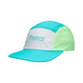 Asics 5 Panel  Keps Unisex - turkos, neongrön