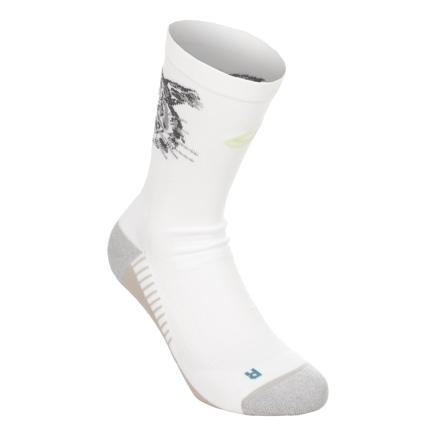 ASICS Performance Crew  Löparsockor Unisex - turkos, flerfärgad