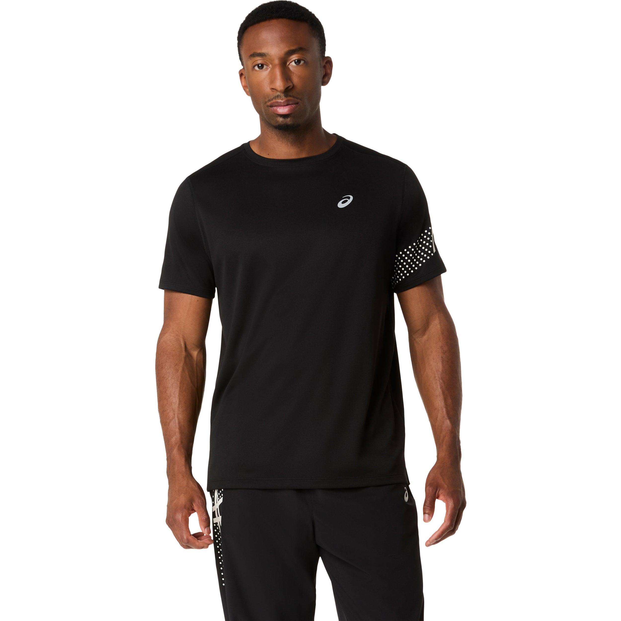 ASICS Icon  Löpartröja Herrar - svart, creme