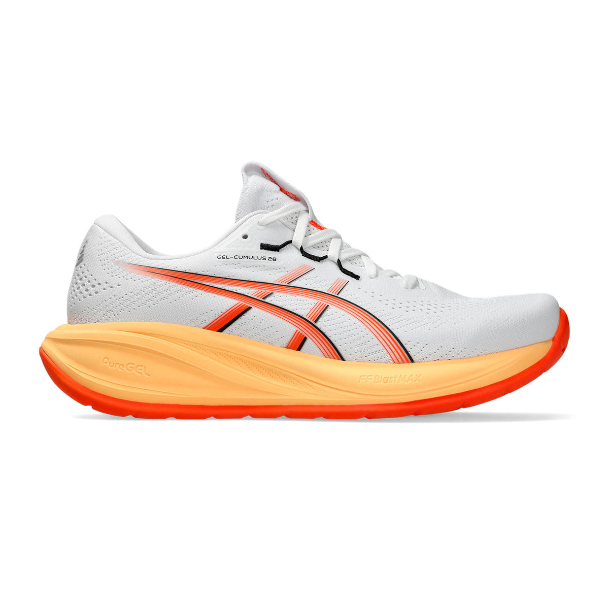 ASICS GEL-CUMULUS 28 Neutralsko Herrar - vit, orange