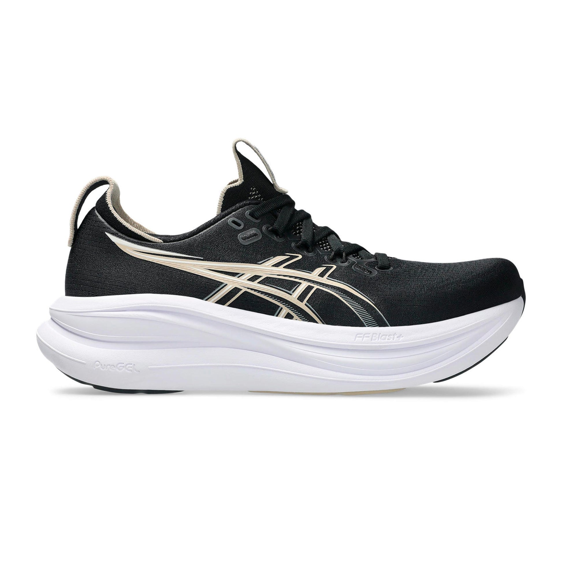 ASICS GEL-NIMBUS 28 Neutralsko Damer - svart, creme