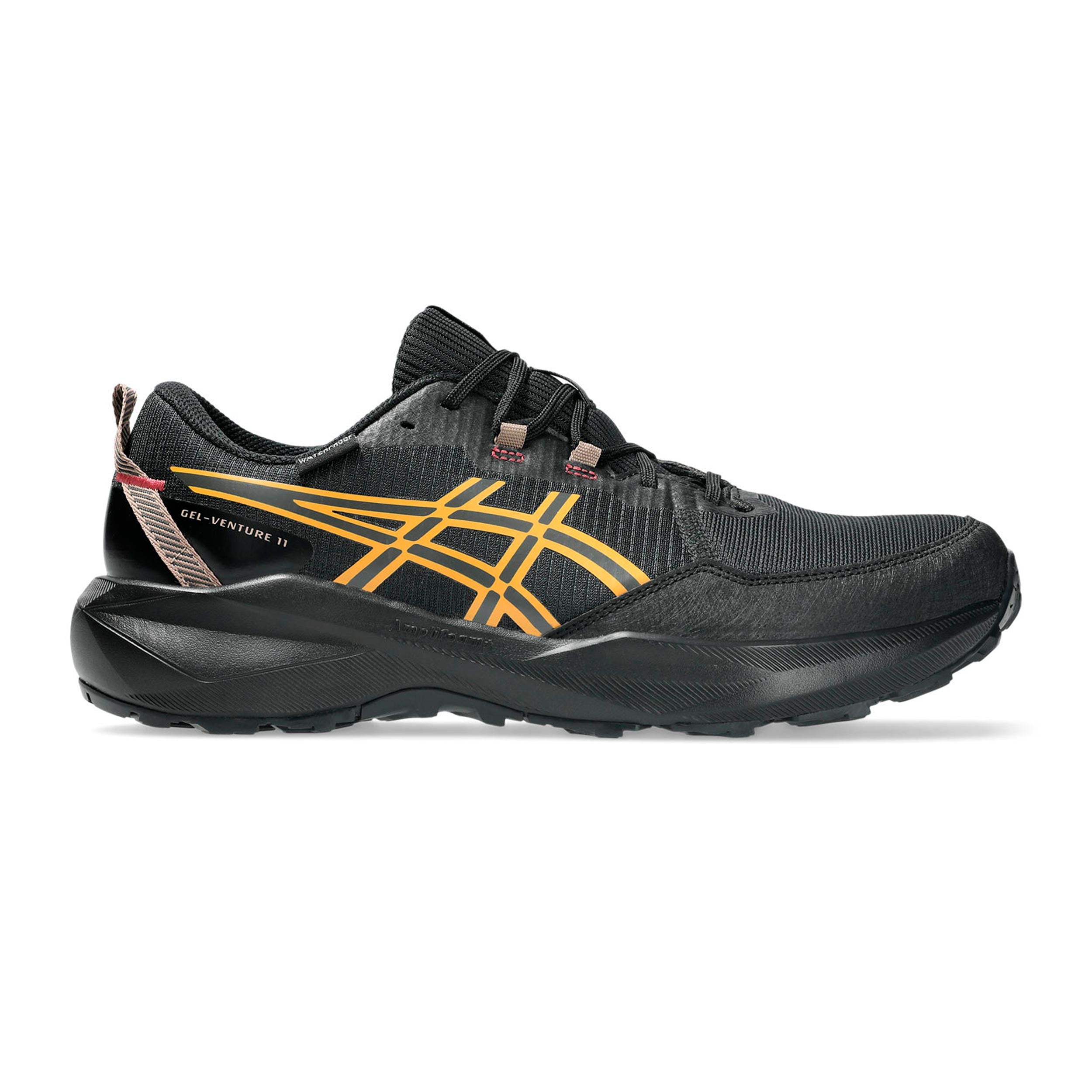 ASICS GEL-VENTURE 11 WATERPROOF Terrängsko Herrar - svart, orange
