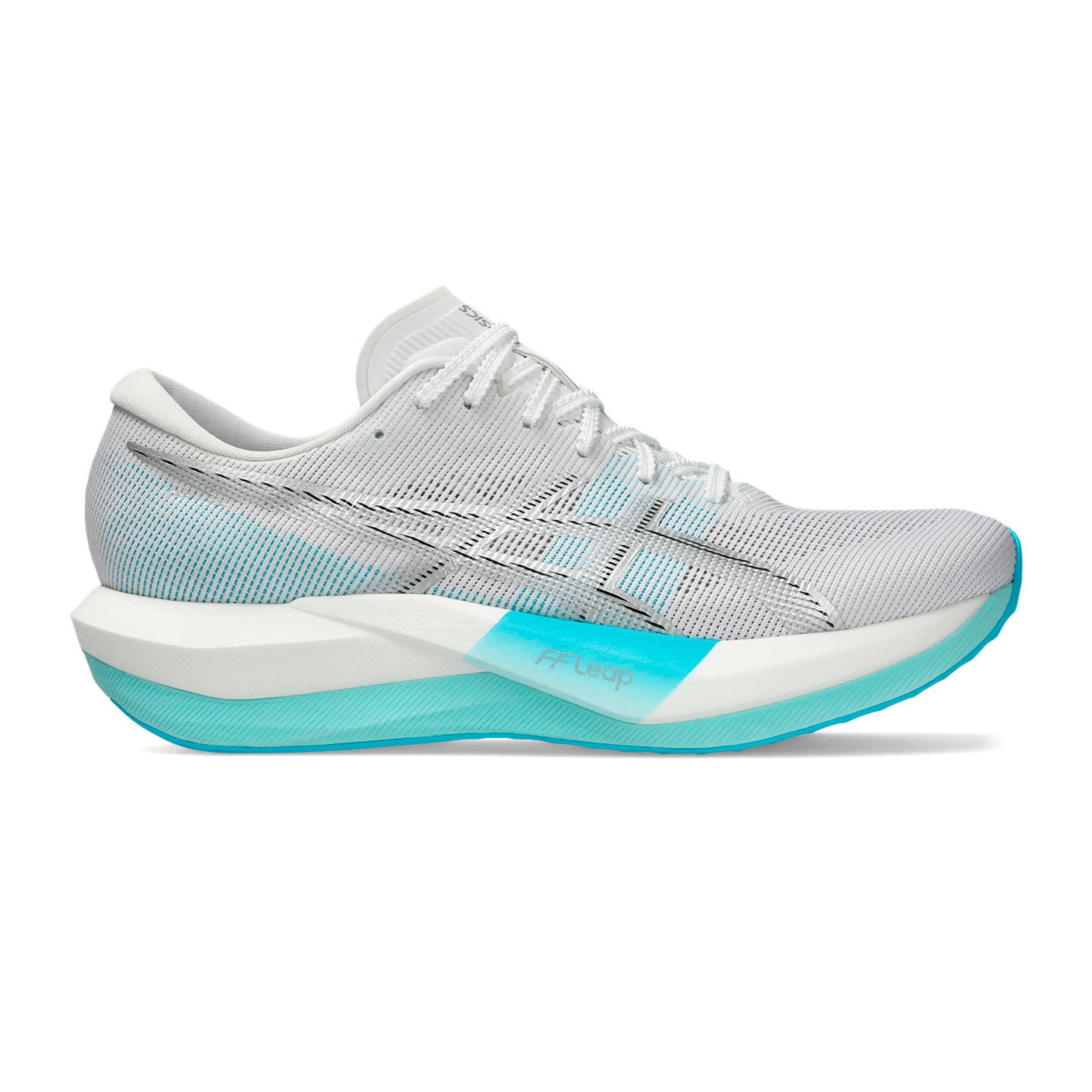 ASICS MAGIC SPEED 5 Tävlingssko Unisex - grå, turkos