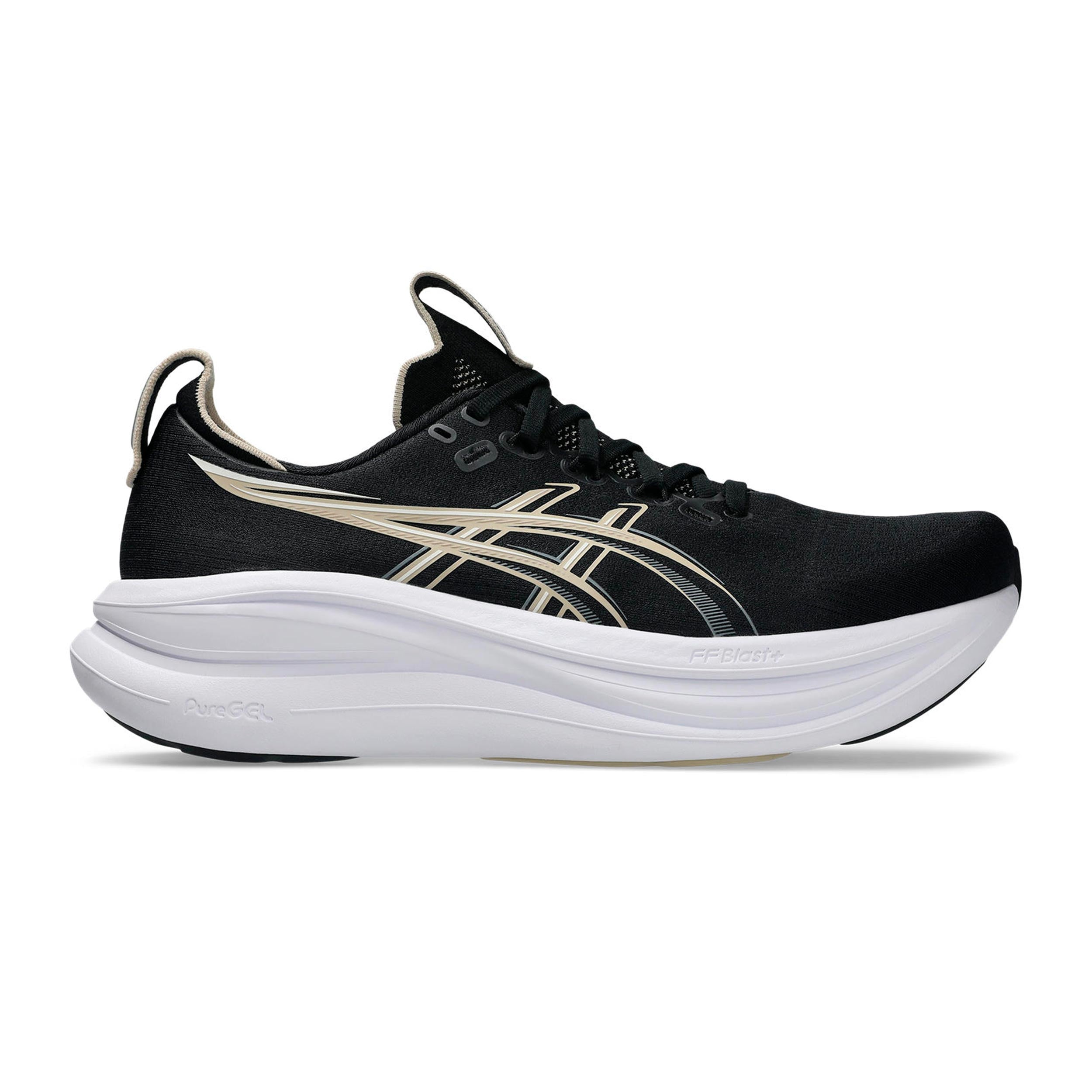 ASICS GEL-NIMBUS 28 Neutralsko Herrar - svart, creme